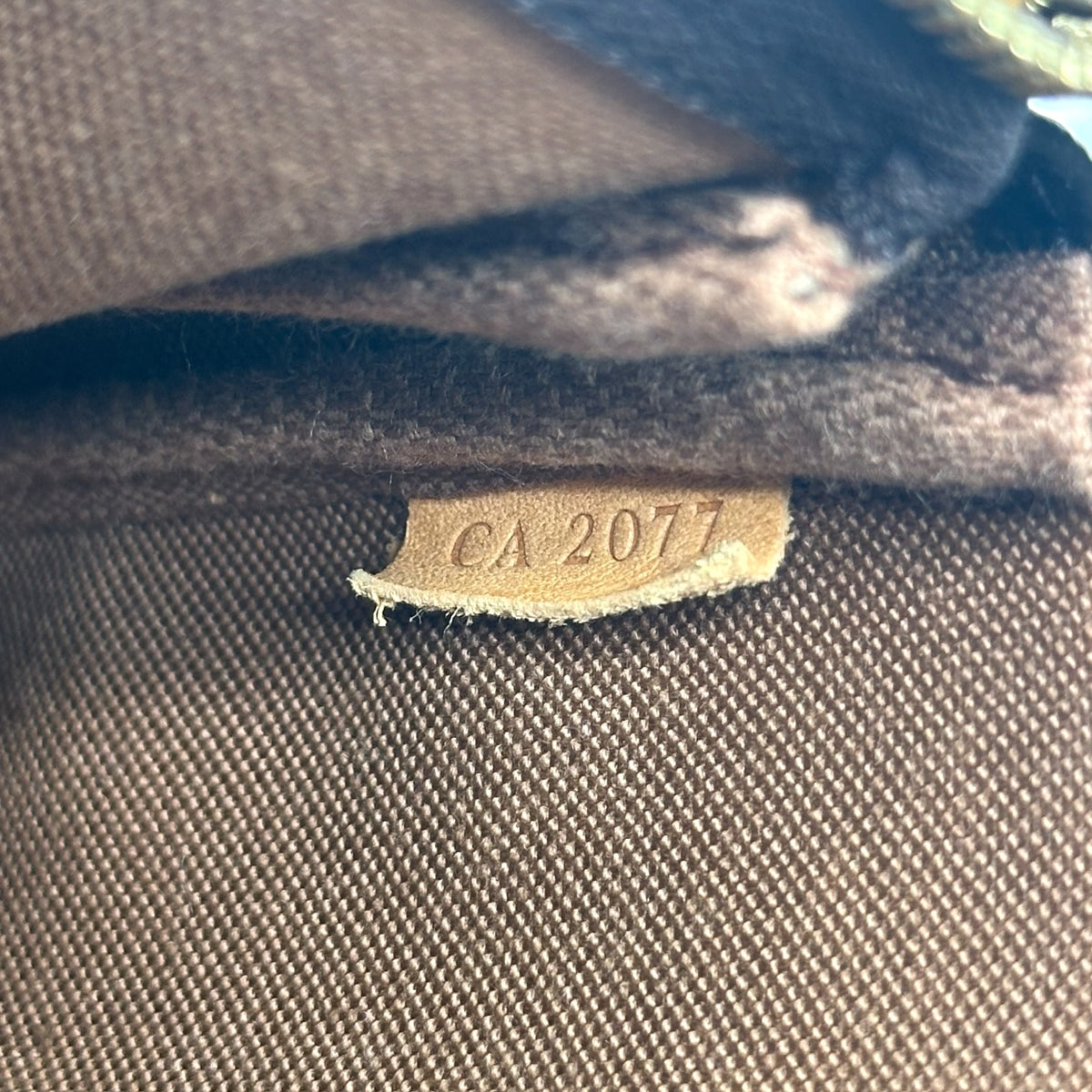 Louis Vuitton Pochette Bag Brown Monogram Canvas