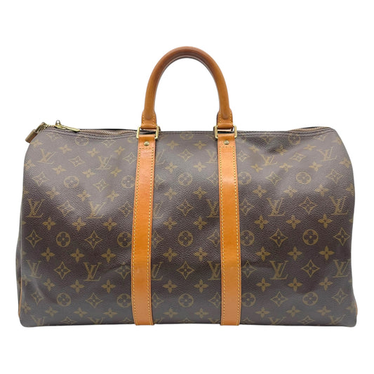 Louis Vuitton Classic Monogram Keepall 45 Duffle Bag