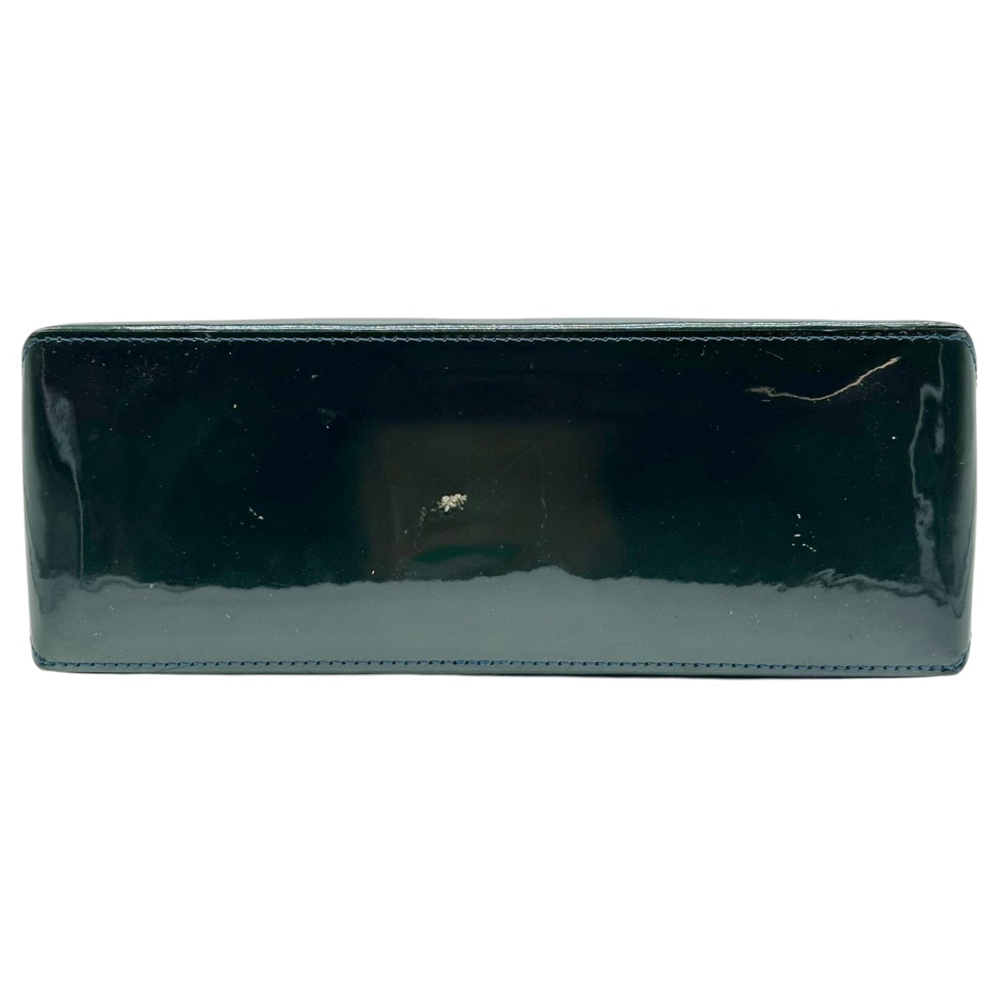 Louis Vuitton Forest Green Vernis Monogram Tote Bag