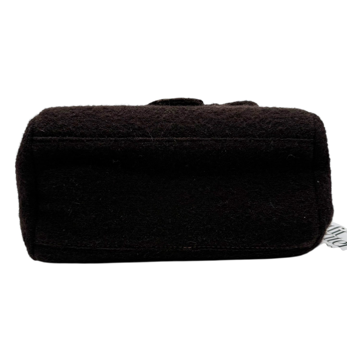 Chanel Brown Wool & Silver Hardware Matelasse Accordion Bag - Outfit Repeater