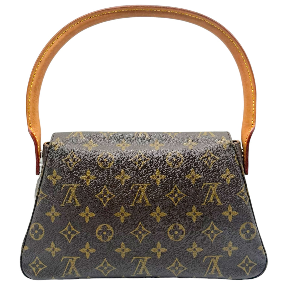 Louis Vuitton Mini Looping Shoulder Bag Brown Monogram