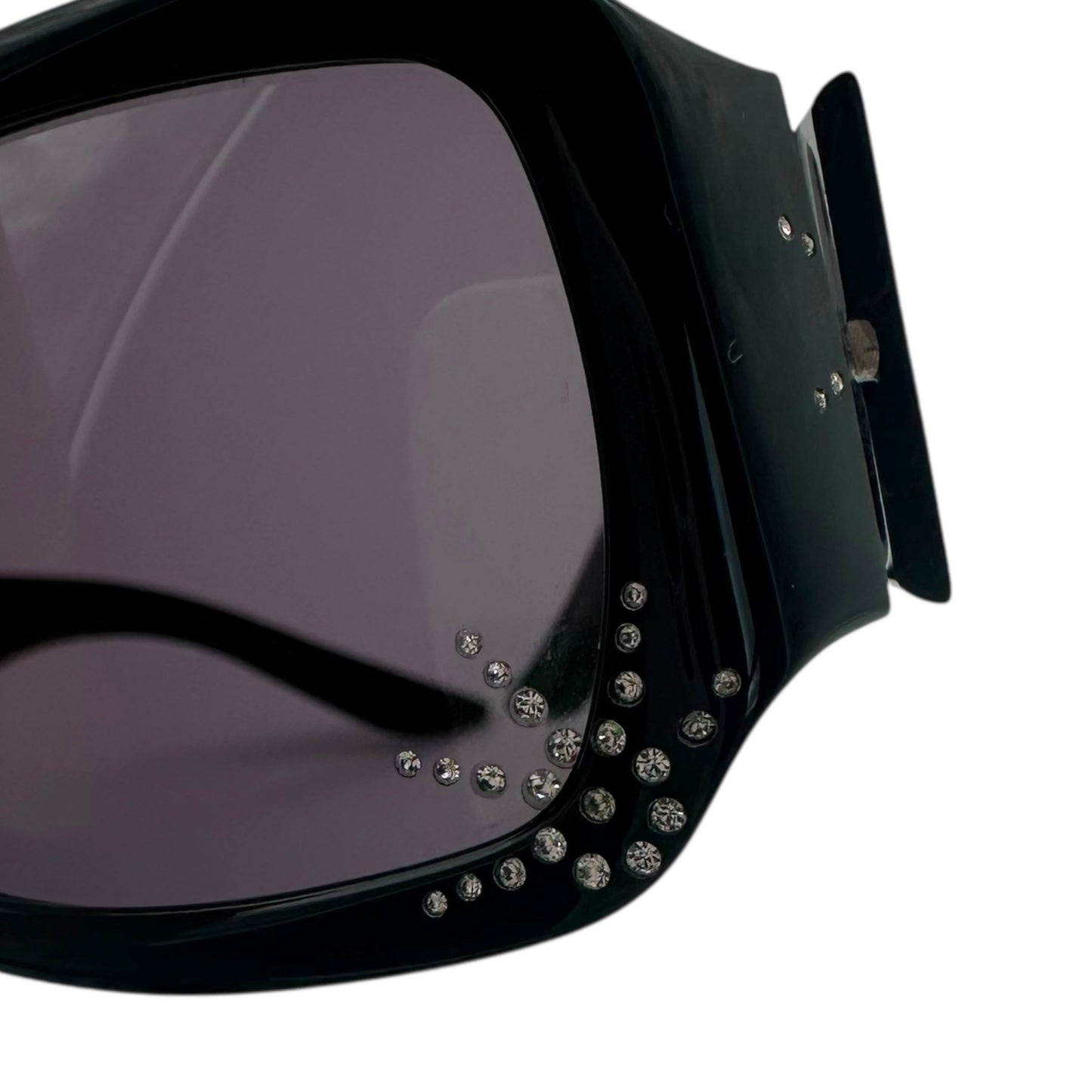 Christian Dior Spidior2 Black Crystal Sunglasses