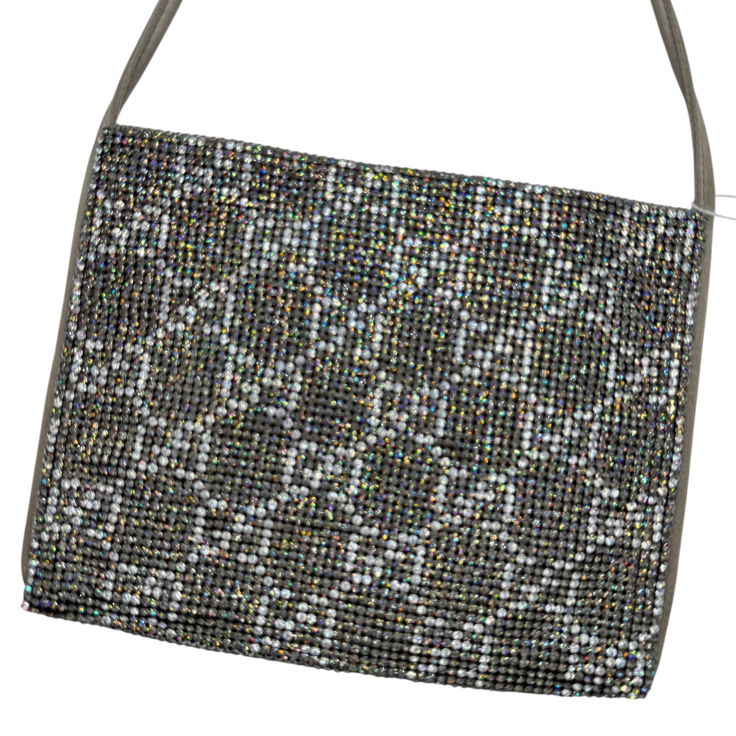 Gucci by Tom Ford S/S 1998 Silver Crystal & Silk Guccissima Mini Bag RARE - Outfit Repeater