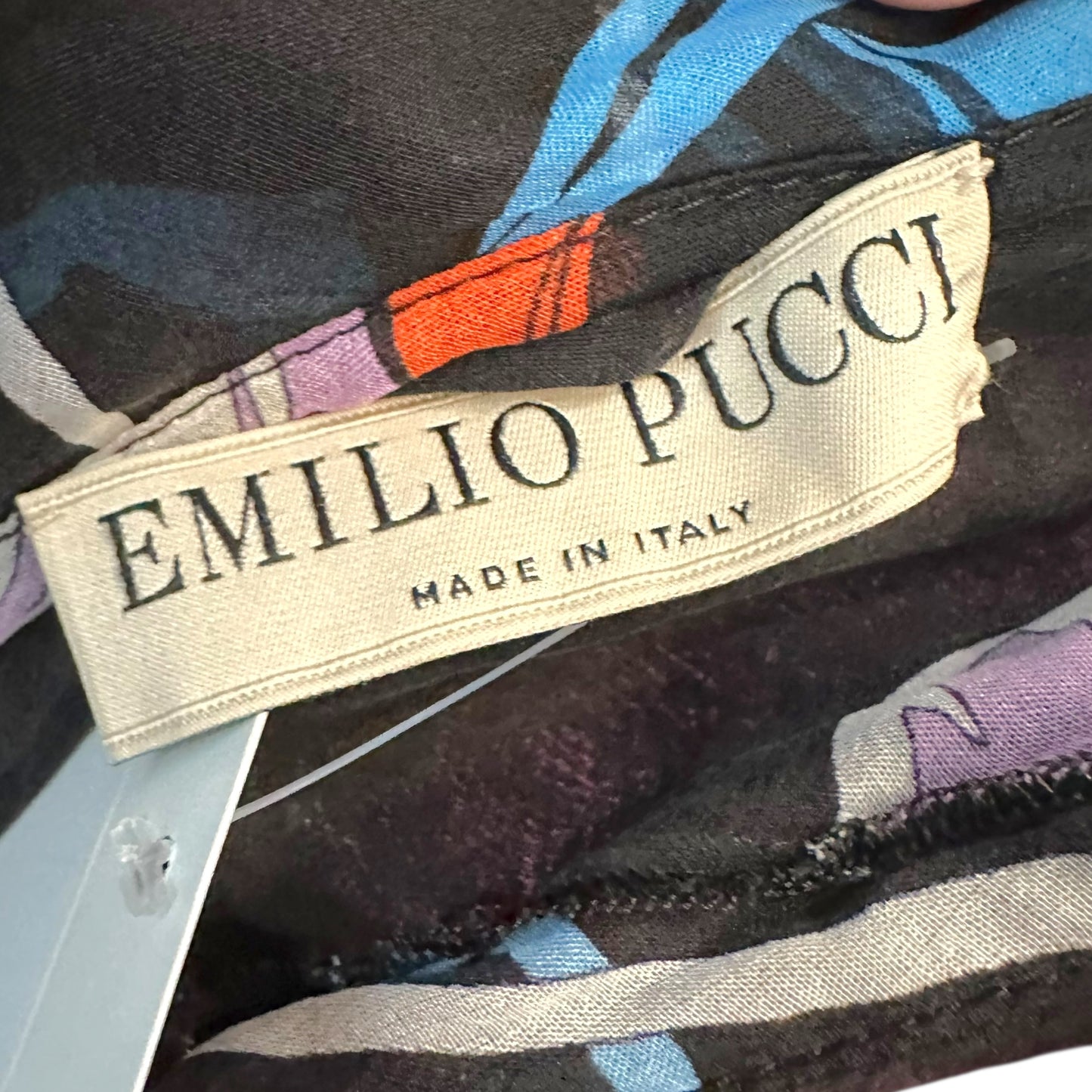 Emilio Pucci Black Floral Tiered Silk Blouse - Outfit Repeater