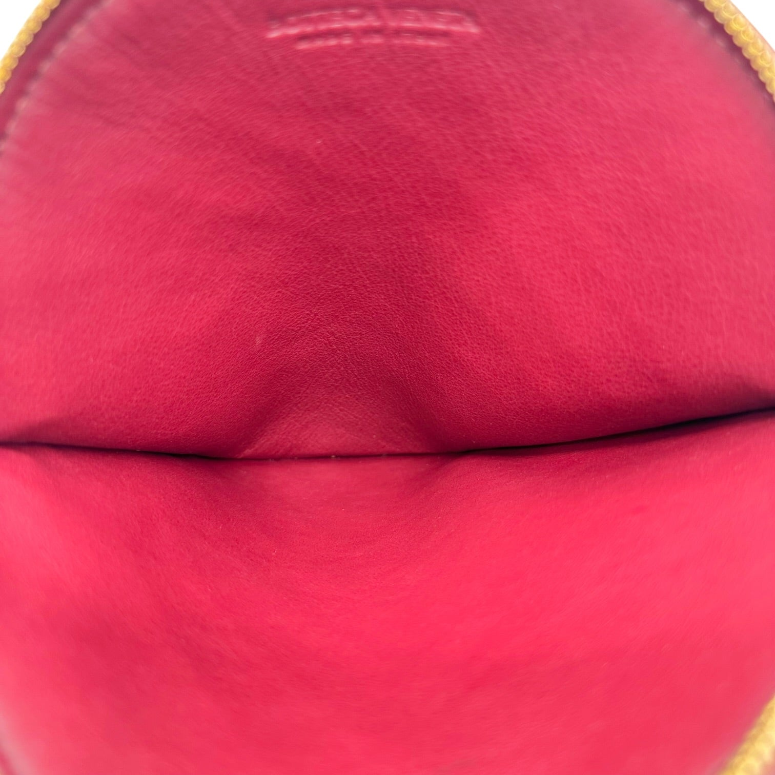 Bottega Veneta Circle Crossbody Mini Bag Burgundy Leather