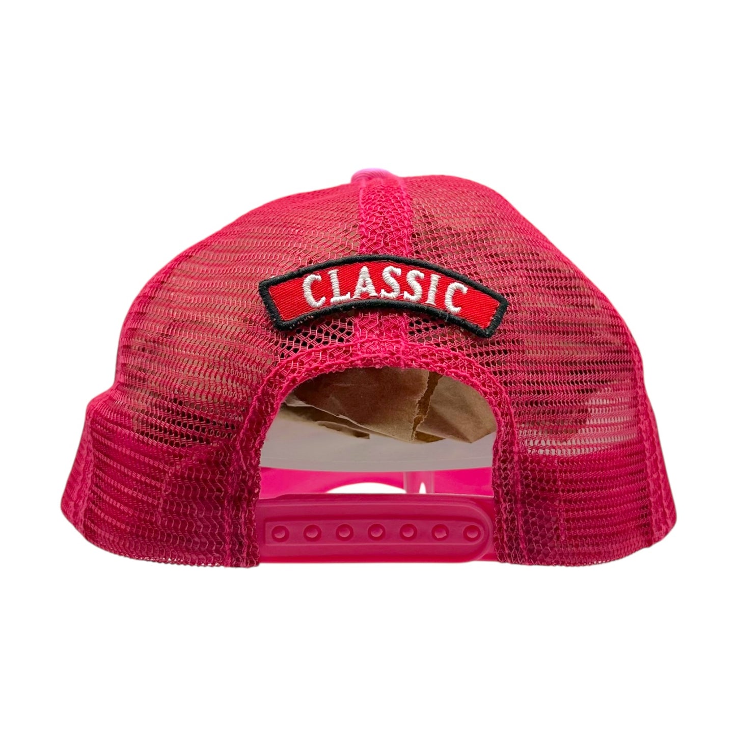 Dsquared2 Hot Pink Logo Patch Trucker Hat