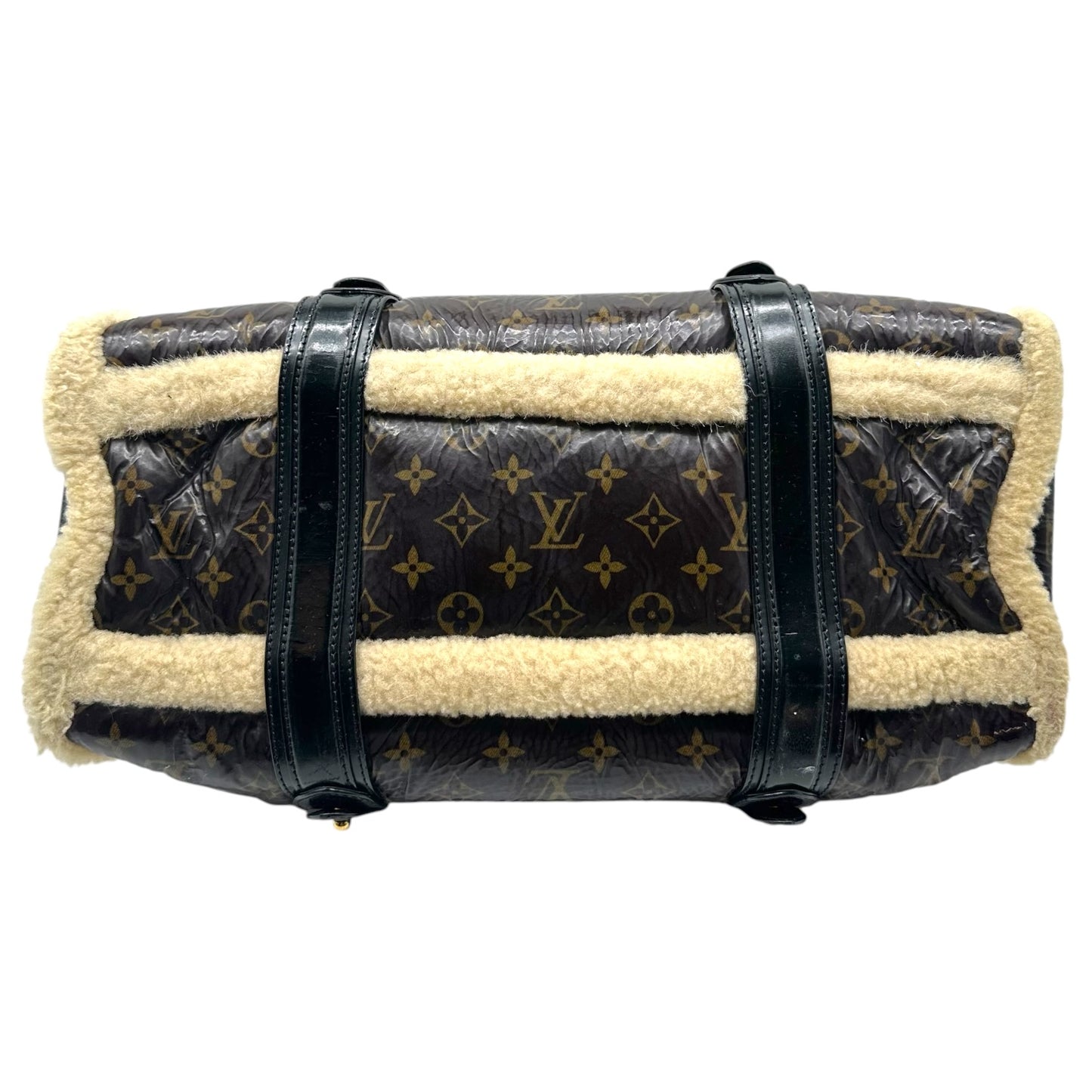 Louis Vuitton Shearling Monogram Storm Handbag