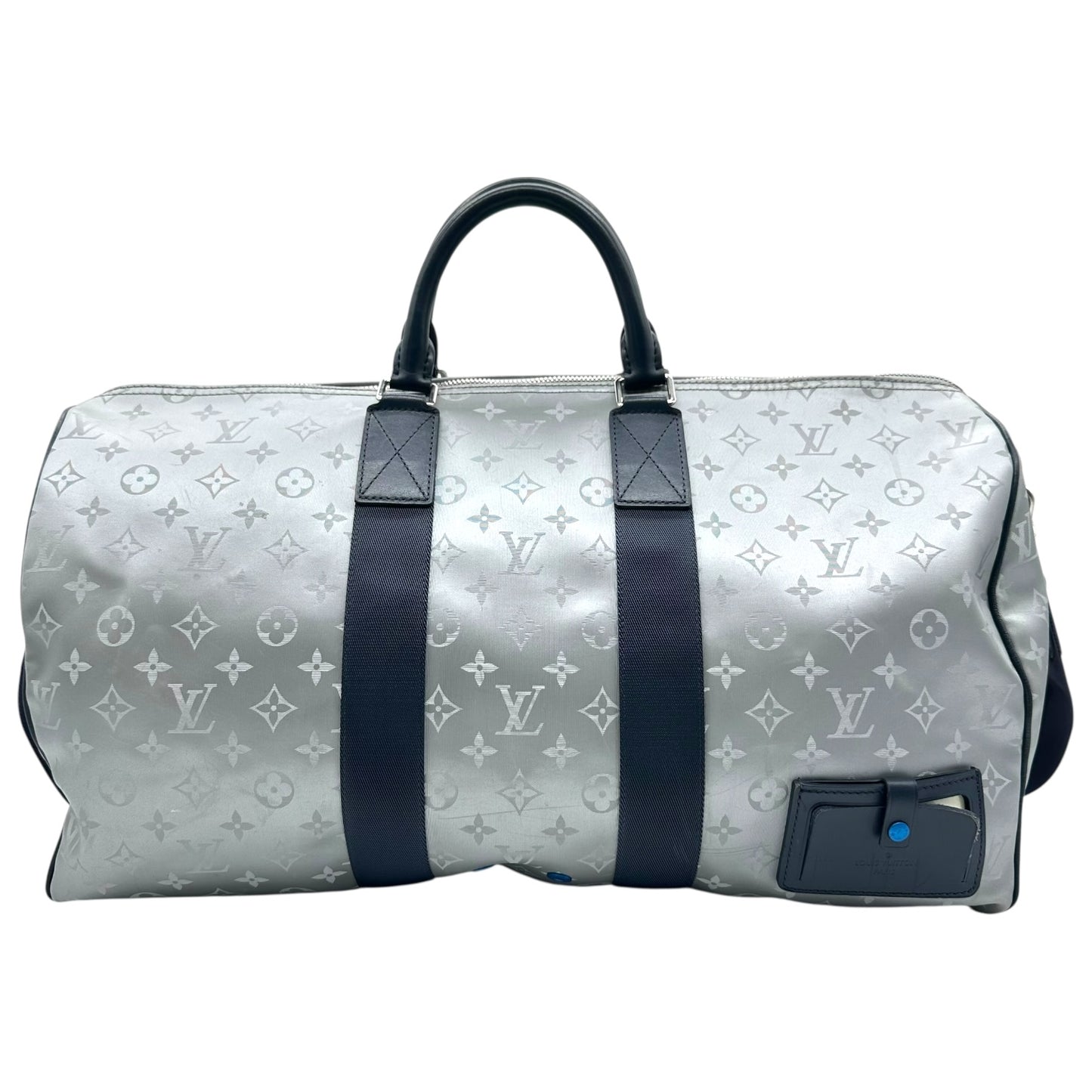 Louis Vuitton 3M Monogram Satellite Bandouliere 50 Duffle Bag - Outfit Repeater