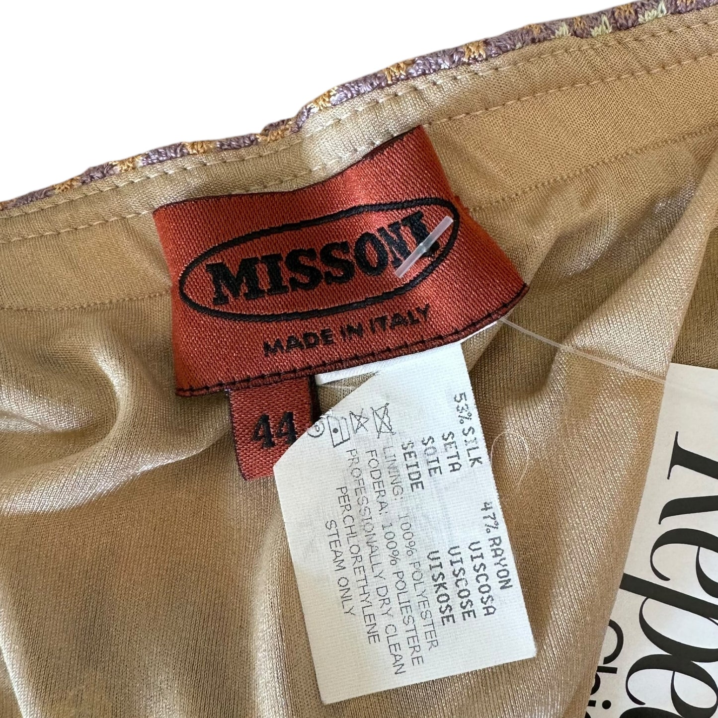 Missoni Multicolor Knit Midi Skirt