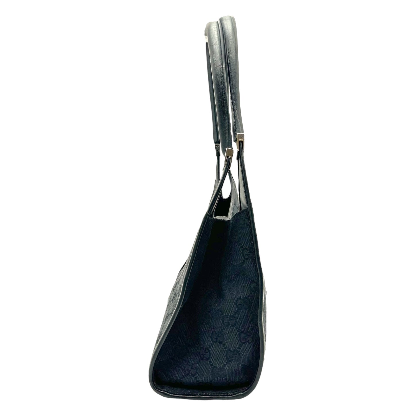 Gucci Black Monogram Jackie Bag