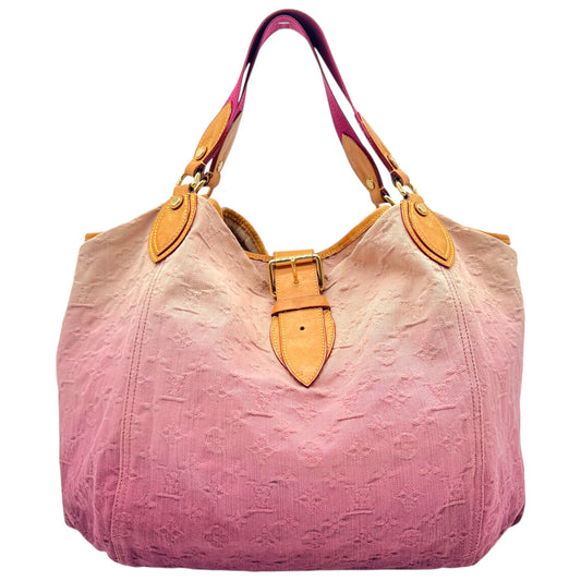 Louis Vuitton Pink Ombre Denim Sunbeam Hobo Tote Bag - Outfit Repeater