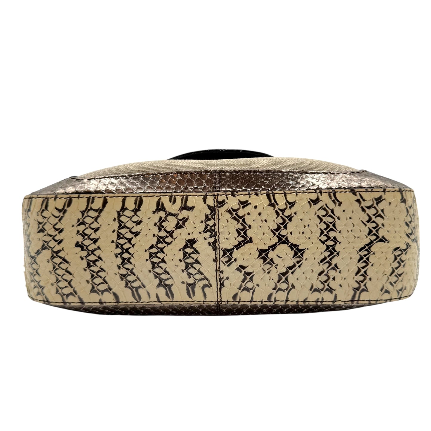 Dolce & Gabbana Python Beaded Shoulder Bag