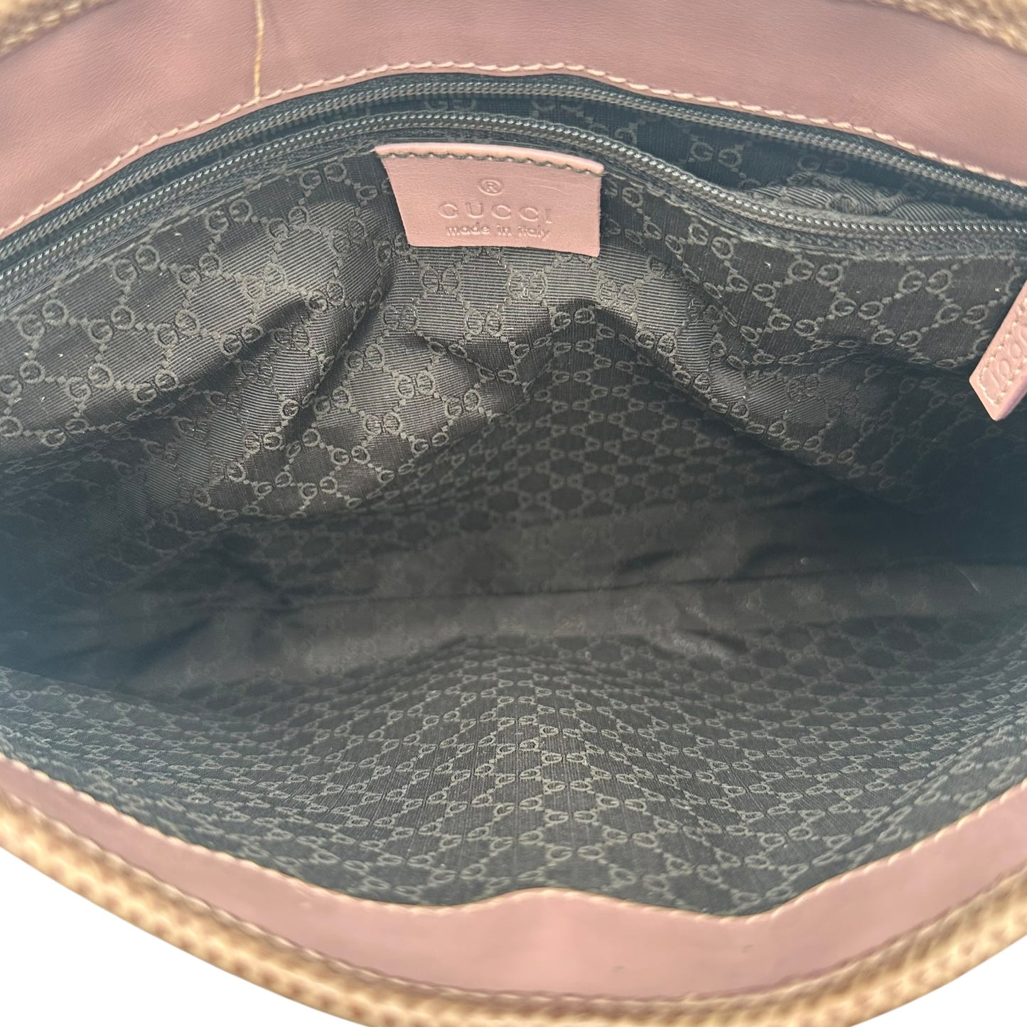 Gucci Pale Pink Lizard Skin Jackie Bag