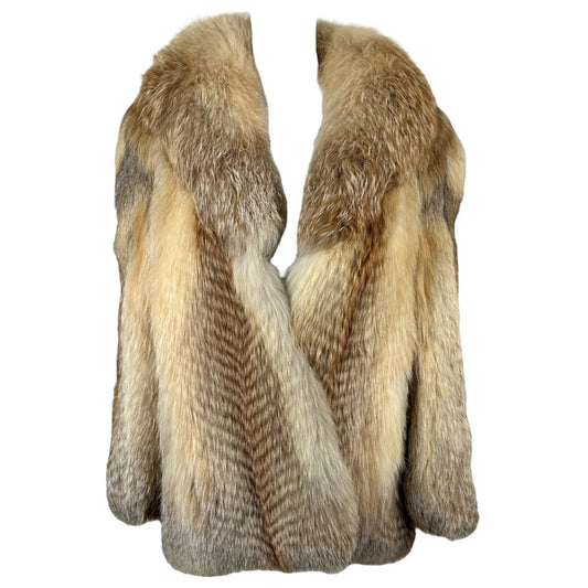 Vintage Golden Fox Fur Coat