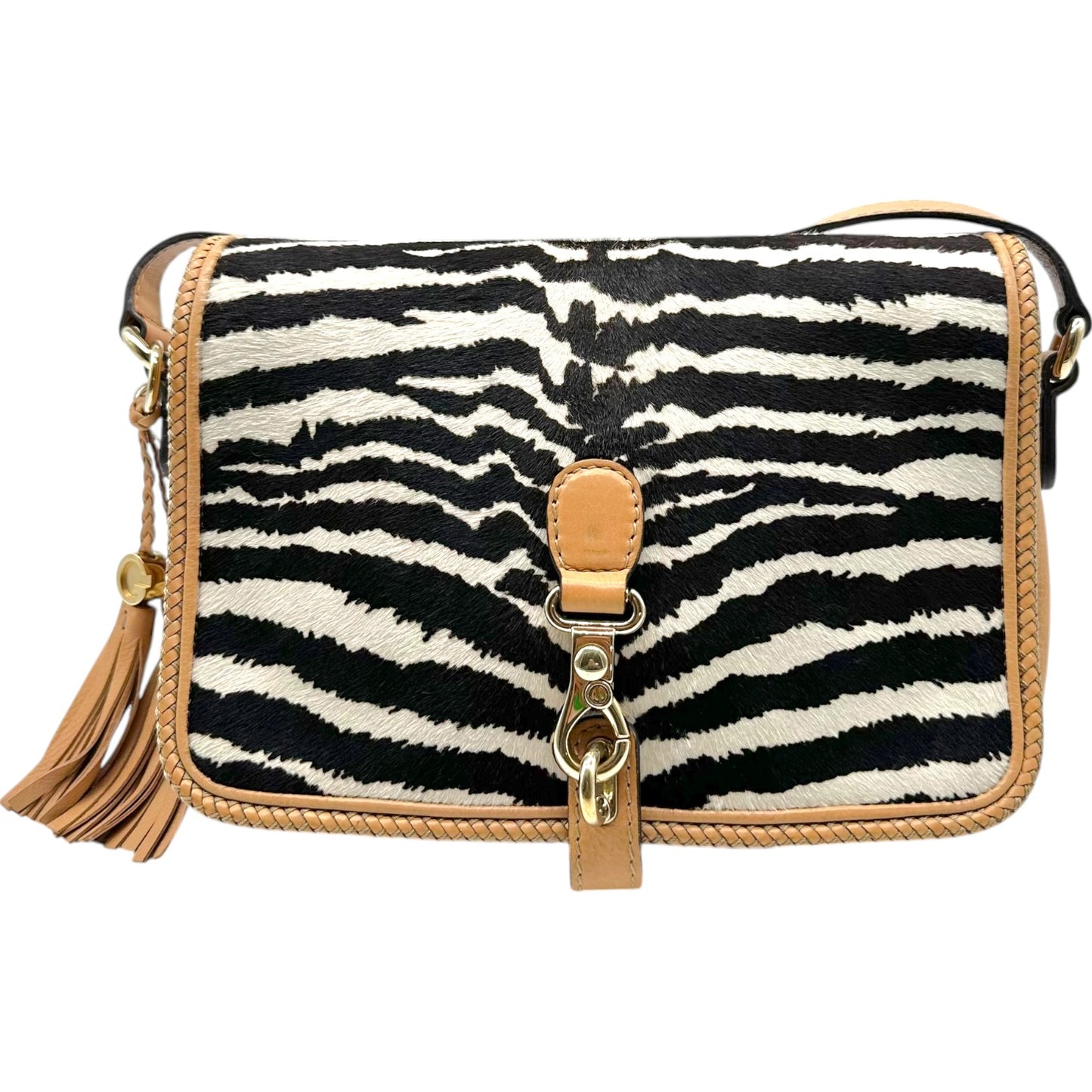 Gucci Zebra Print Ponyhair Crossbody Bag