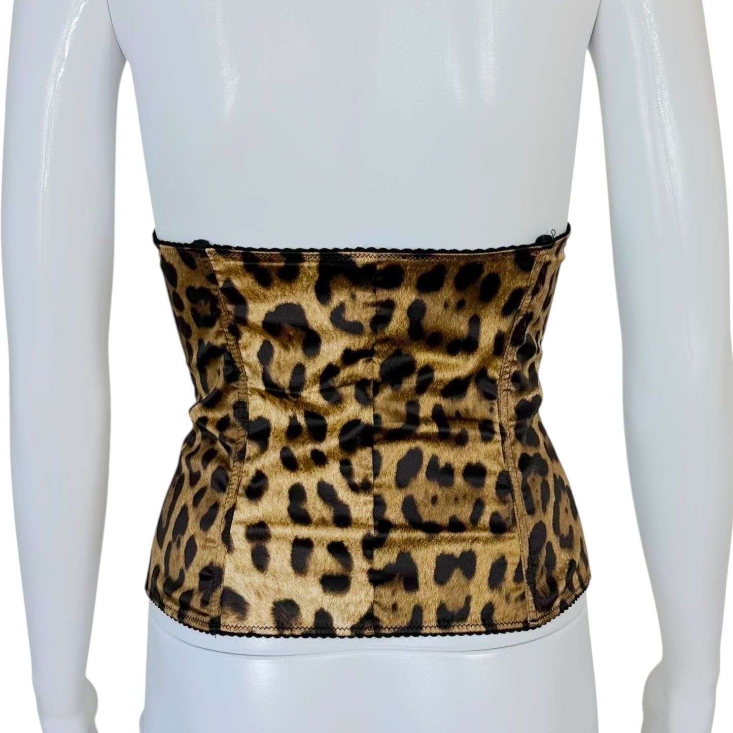 Dolce & Gabbana Underwear Leopard Print Corset