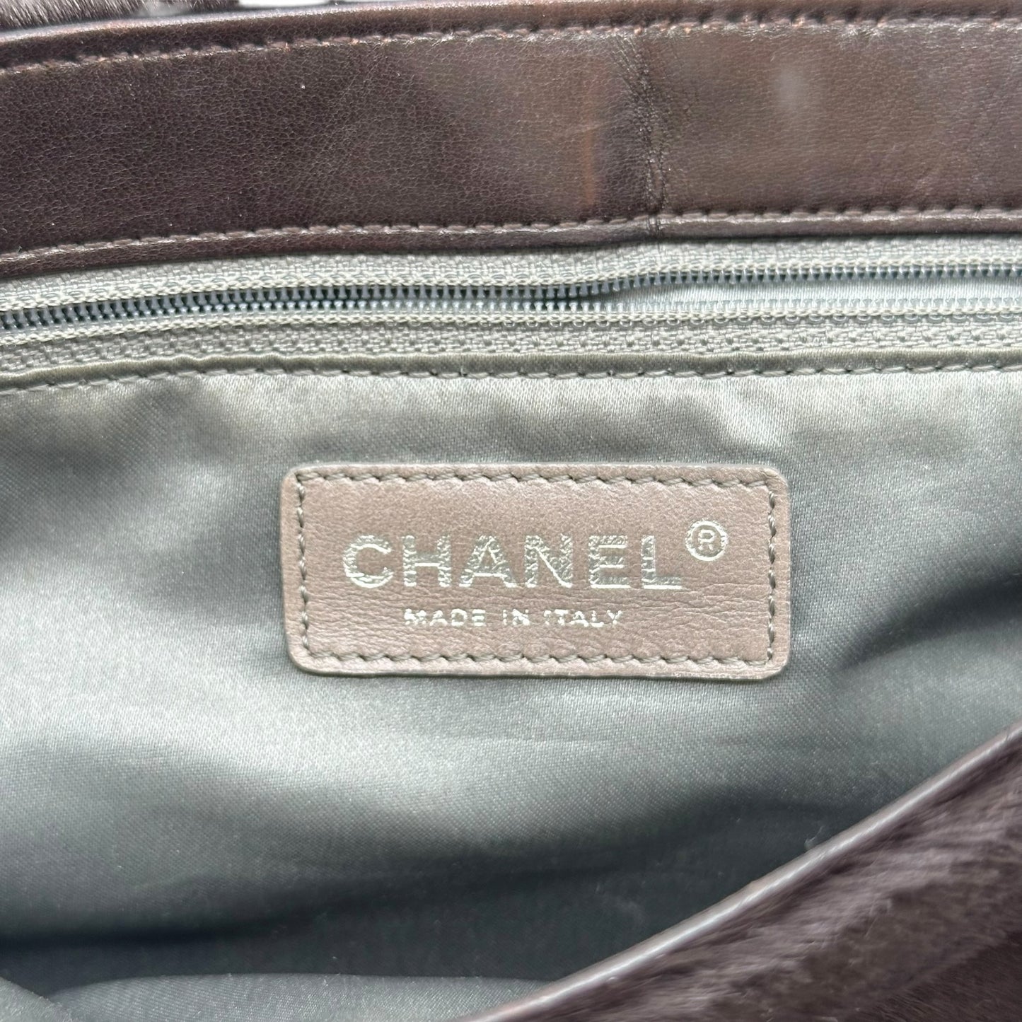 Chanel Chocolate Brown Ponyhair Shoulder Bag