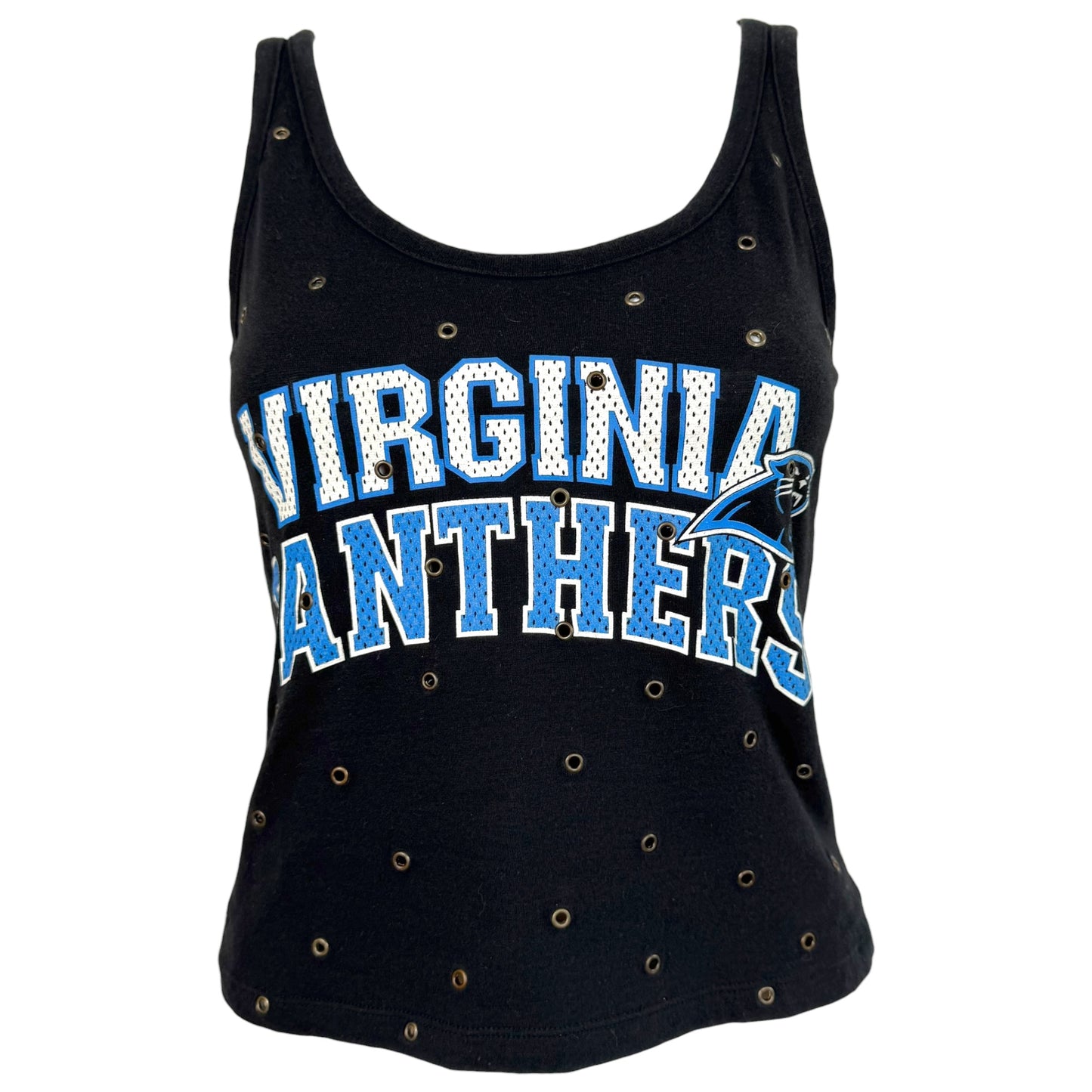 D&G Dolce & Gabbana F/W 2001 'Virginia Panthers' Studded Graphic Tank