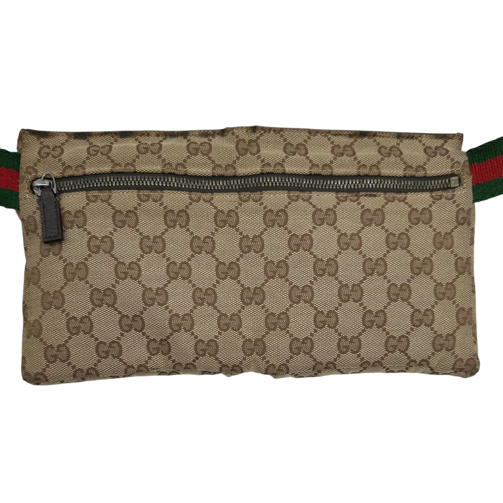 Gucci Tan Monogram Canvas Fanny Pack - Outfit Repeater
