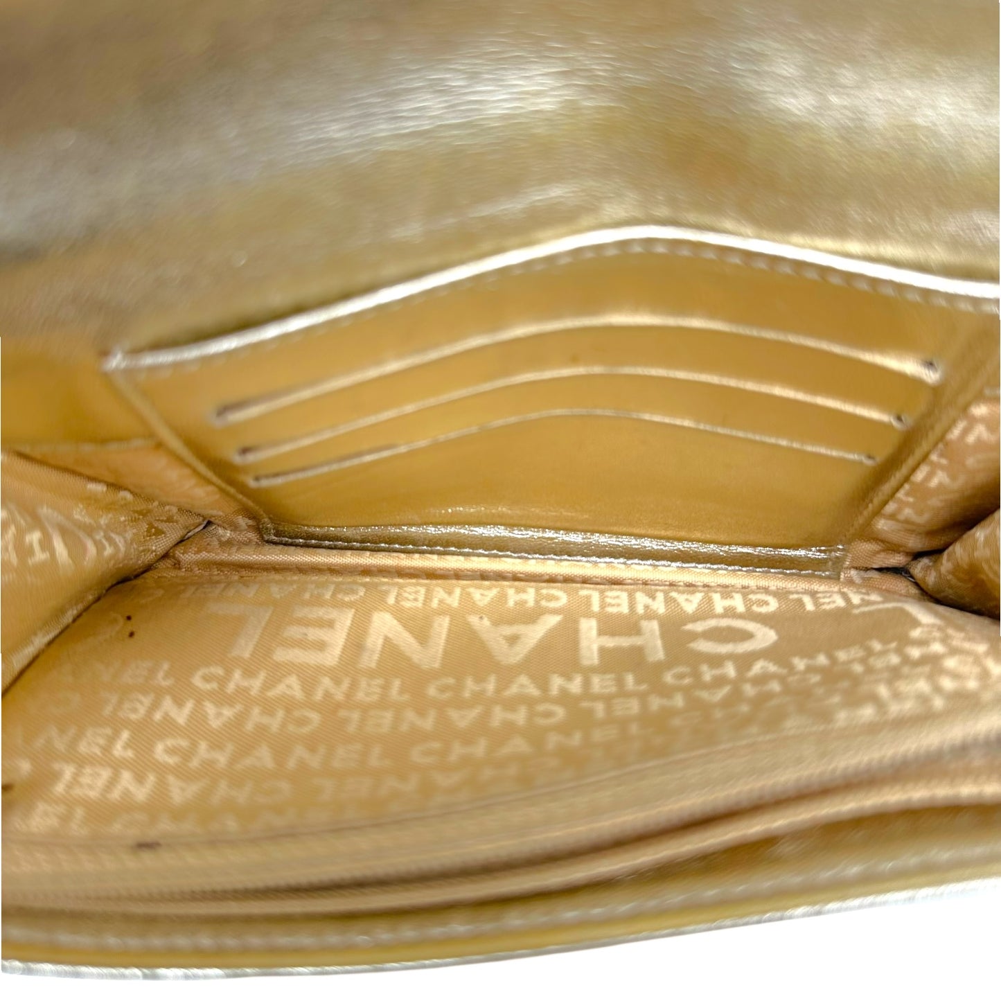 Chanel Denim Logo Wallet