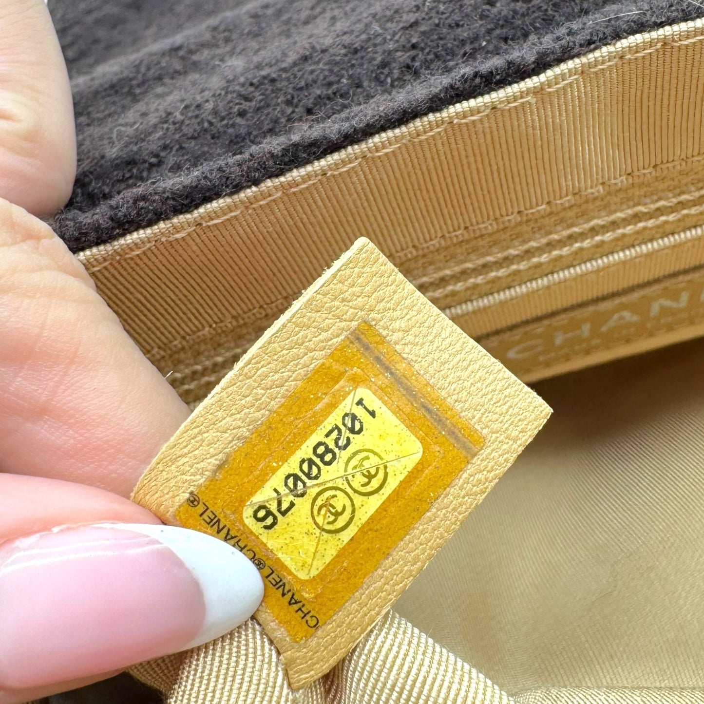 Chanel Brown Wool & Silver Hardware Matelasse Accordion Bag - Outfit Repeater