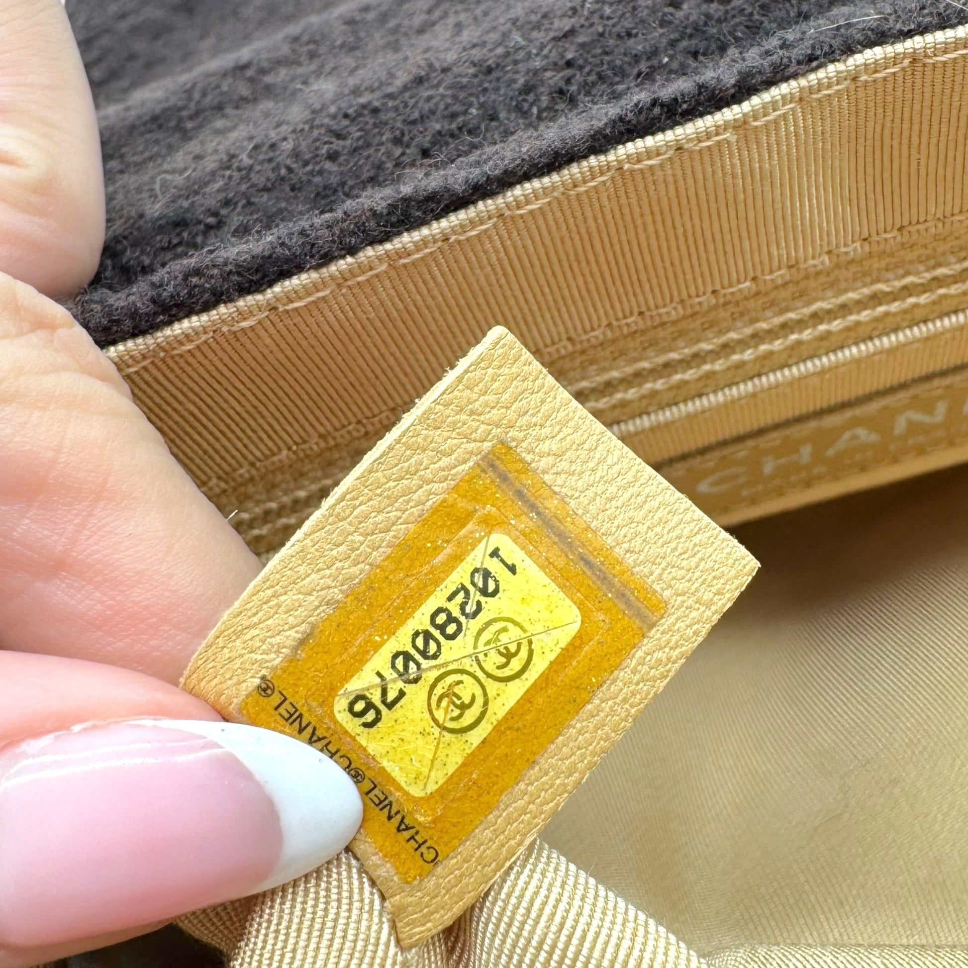 Chanel Brown Wool & Silver Hardware Matelasse Accordion Bag - Outfit Repeater