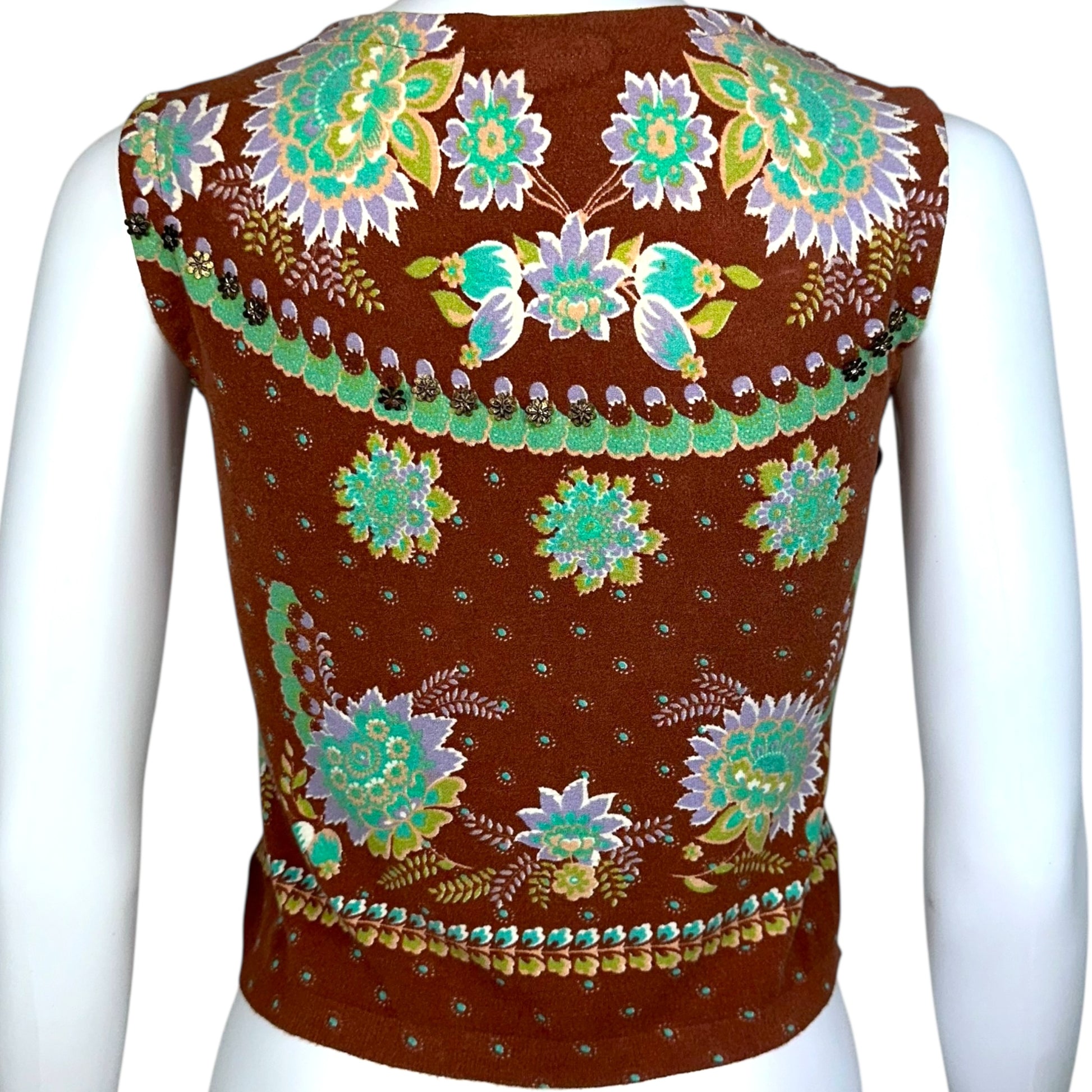 Blumarine Embellished Knit Tank - Outfit Repeater