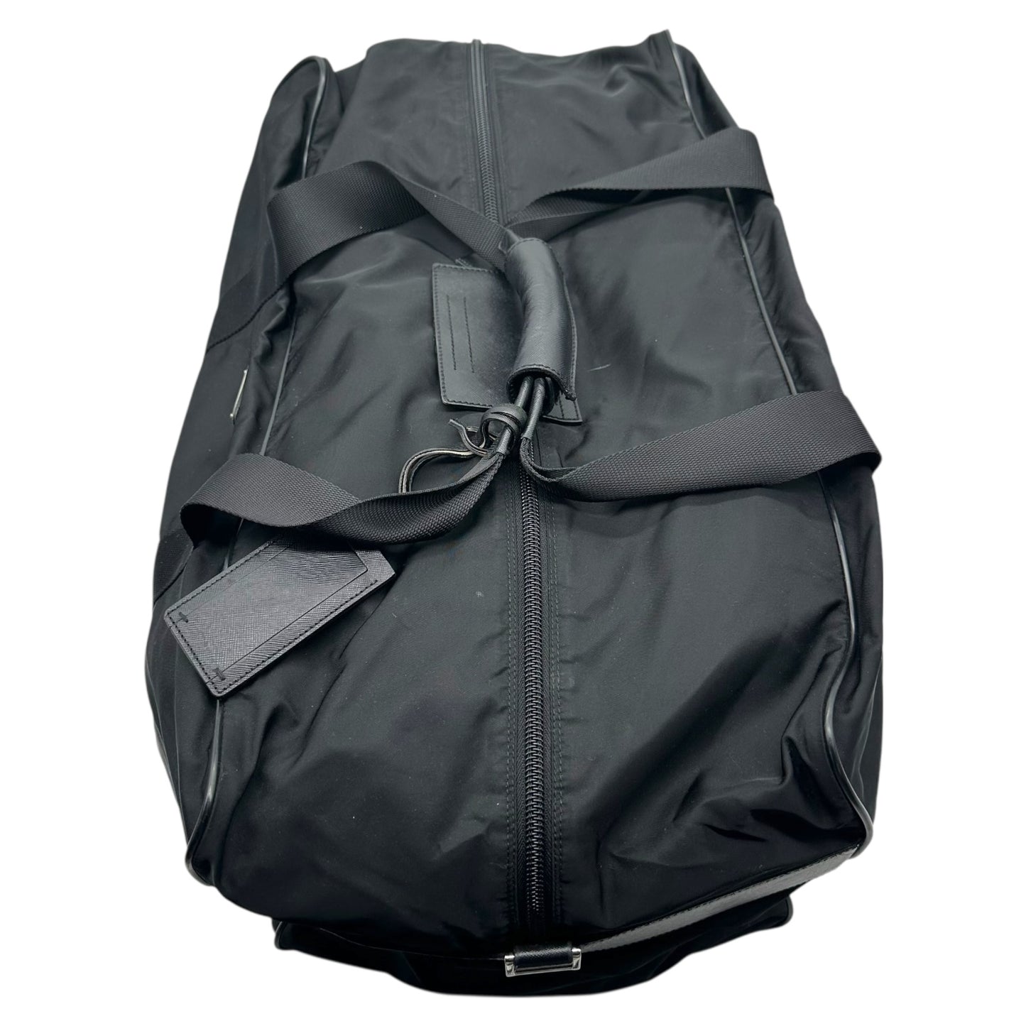 Prada Black Nylon Duffle Bag - Outfit Repeater