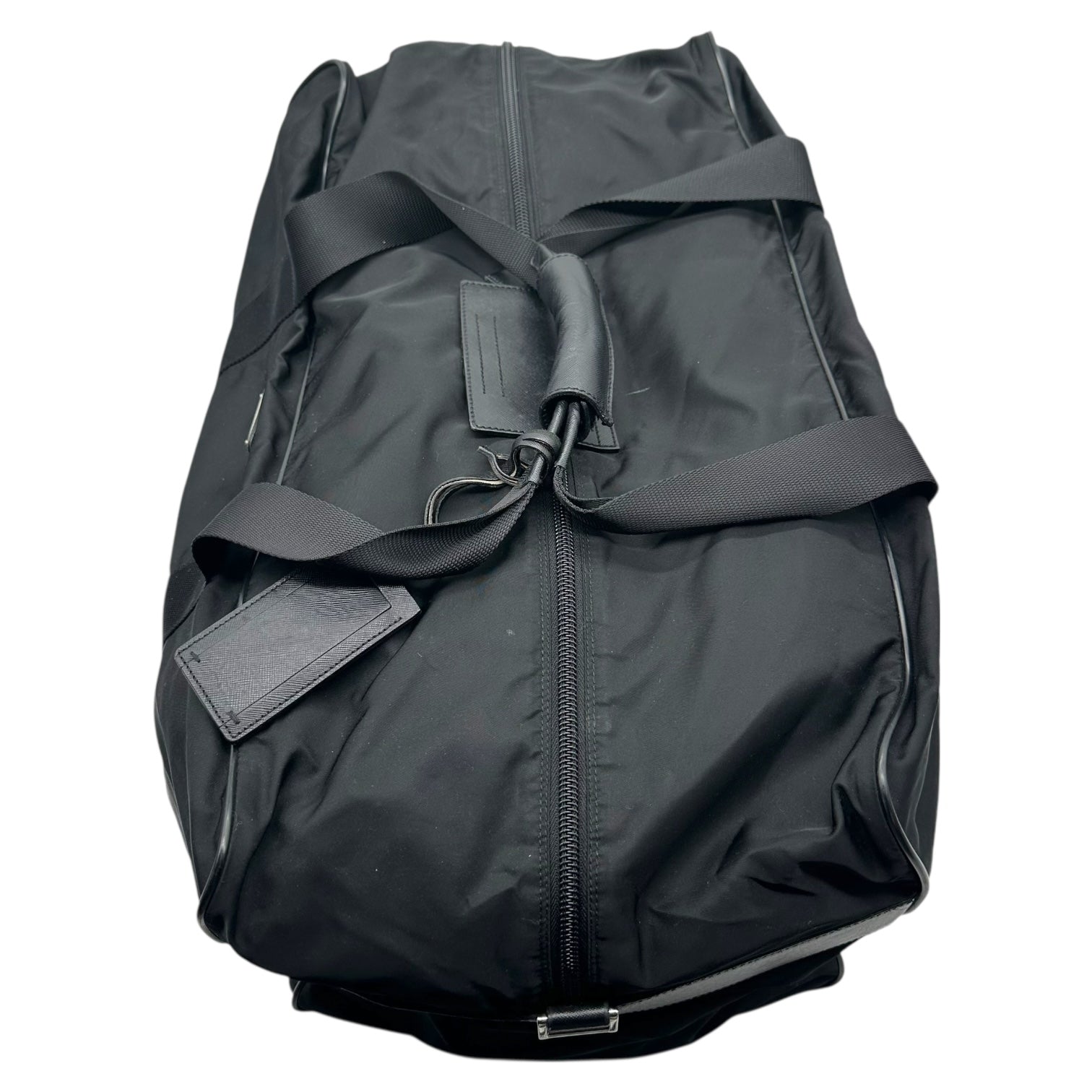 Prada Black Nylon Duffle Bag - Outfit Repeater