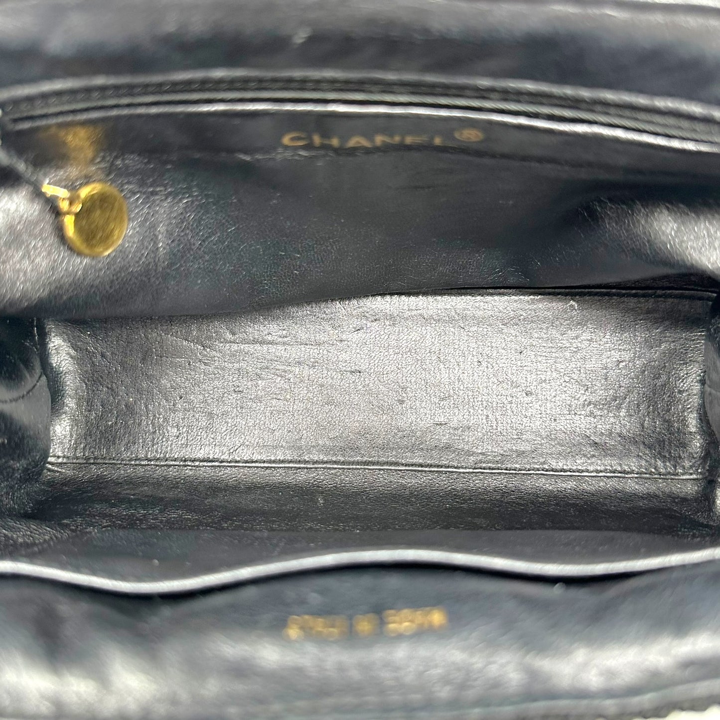 Chanel Black Woven Top Handle Kelly Bag 1997-99