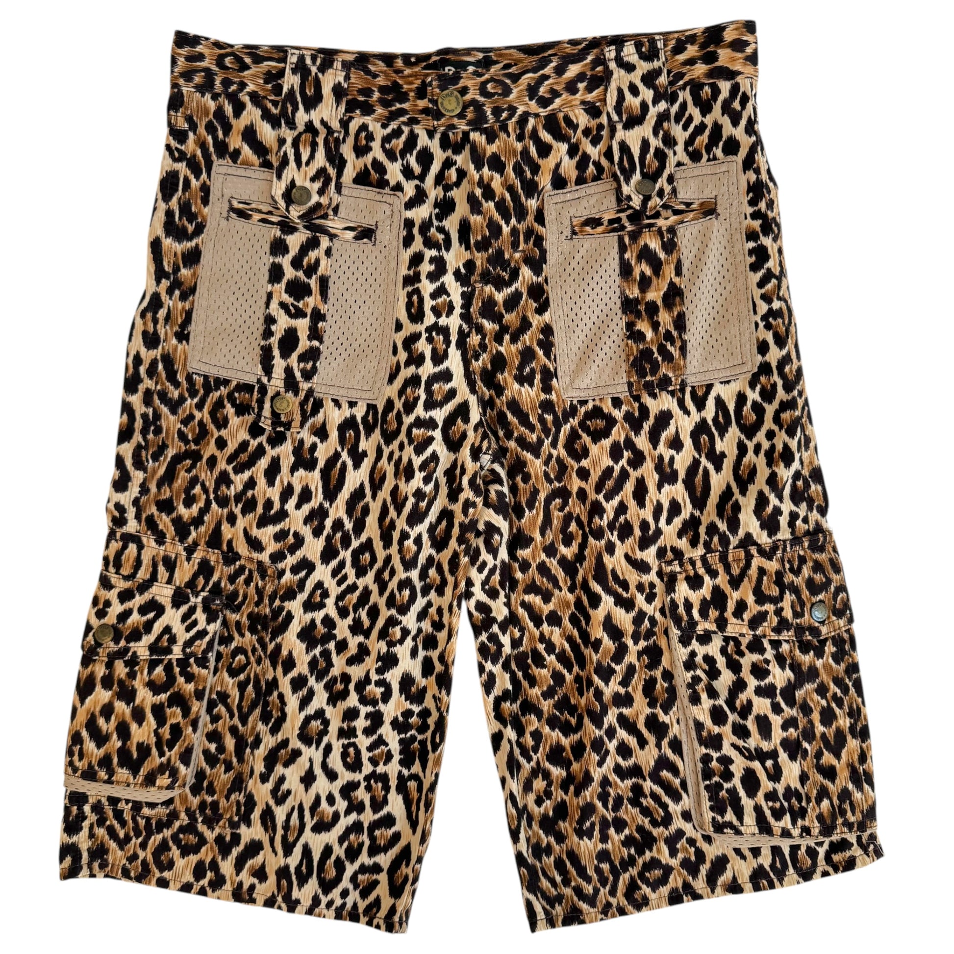 Dolce & Gabbana Leopard Print Jacket Midi Short Set