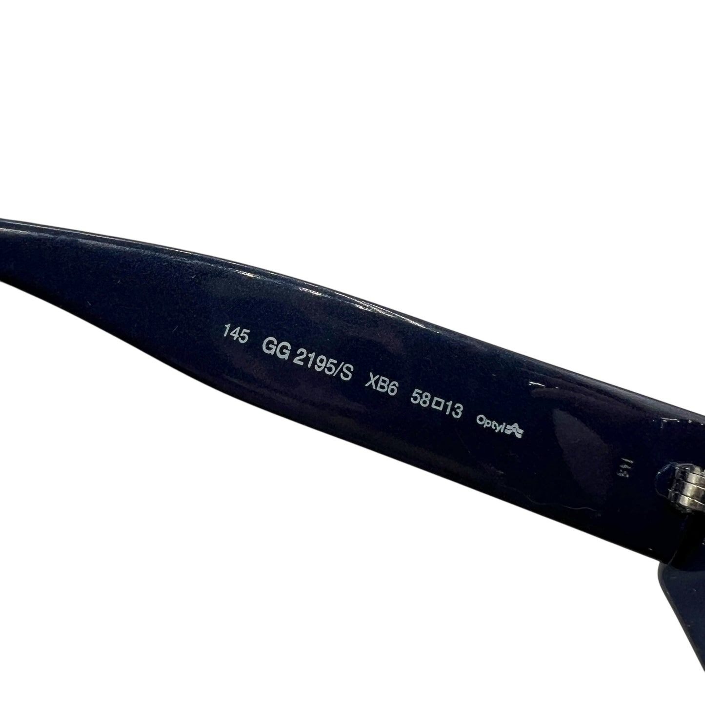 Gucci Royal Blue Oversized Oval Sunglasses 2195/S