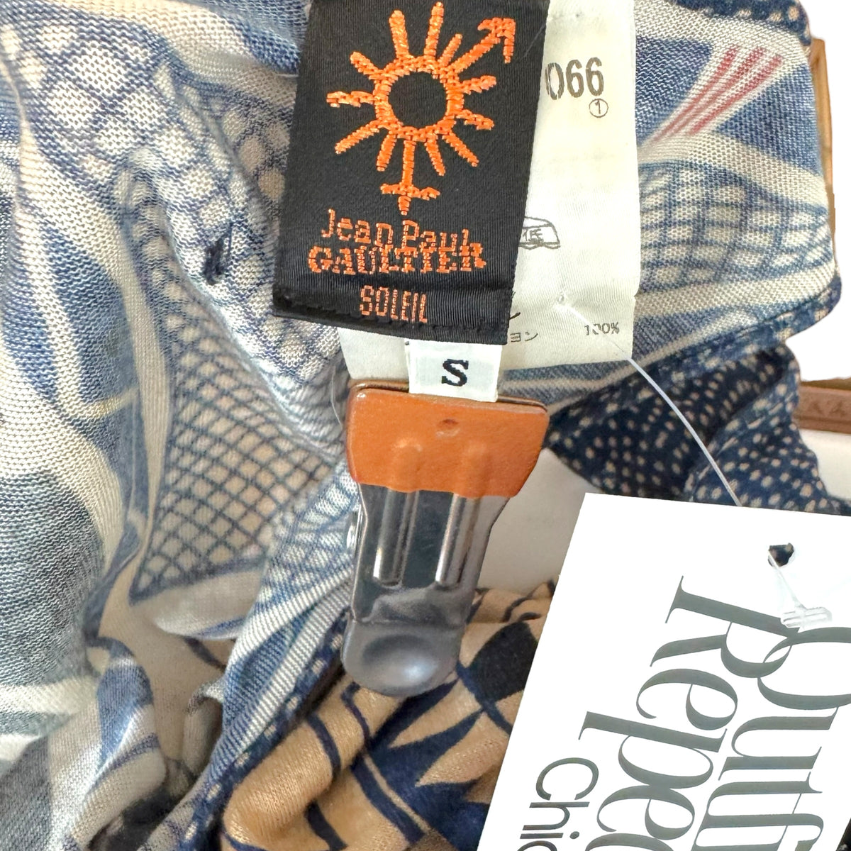 Jean Paul Gaultier Soleil Tribal Printed Midi Dress
