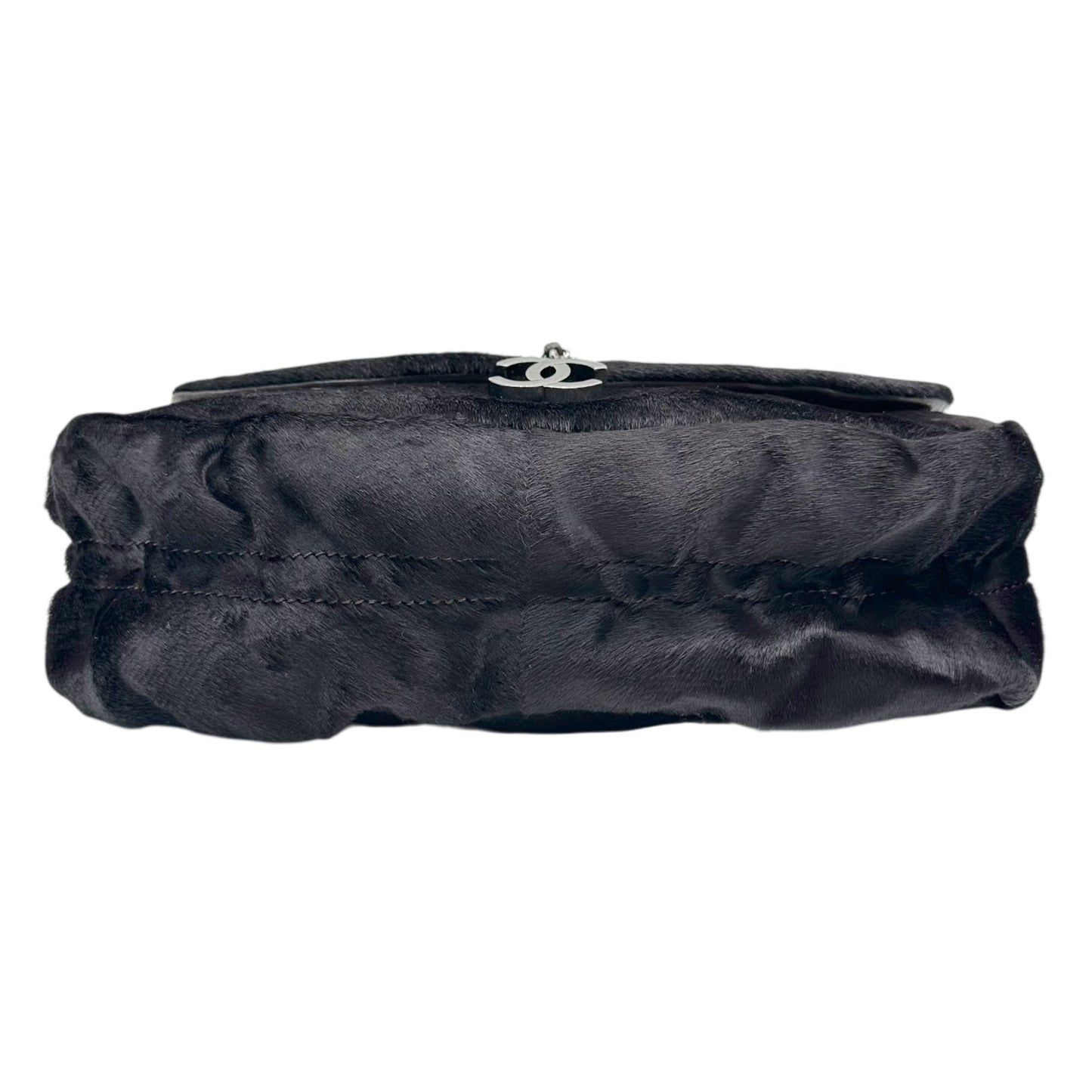 Chanel Chocolate Brown Ponyhair Shoulder Bag