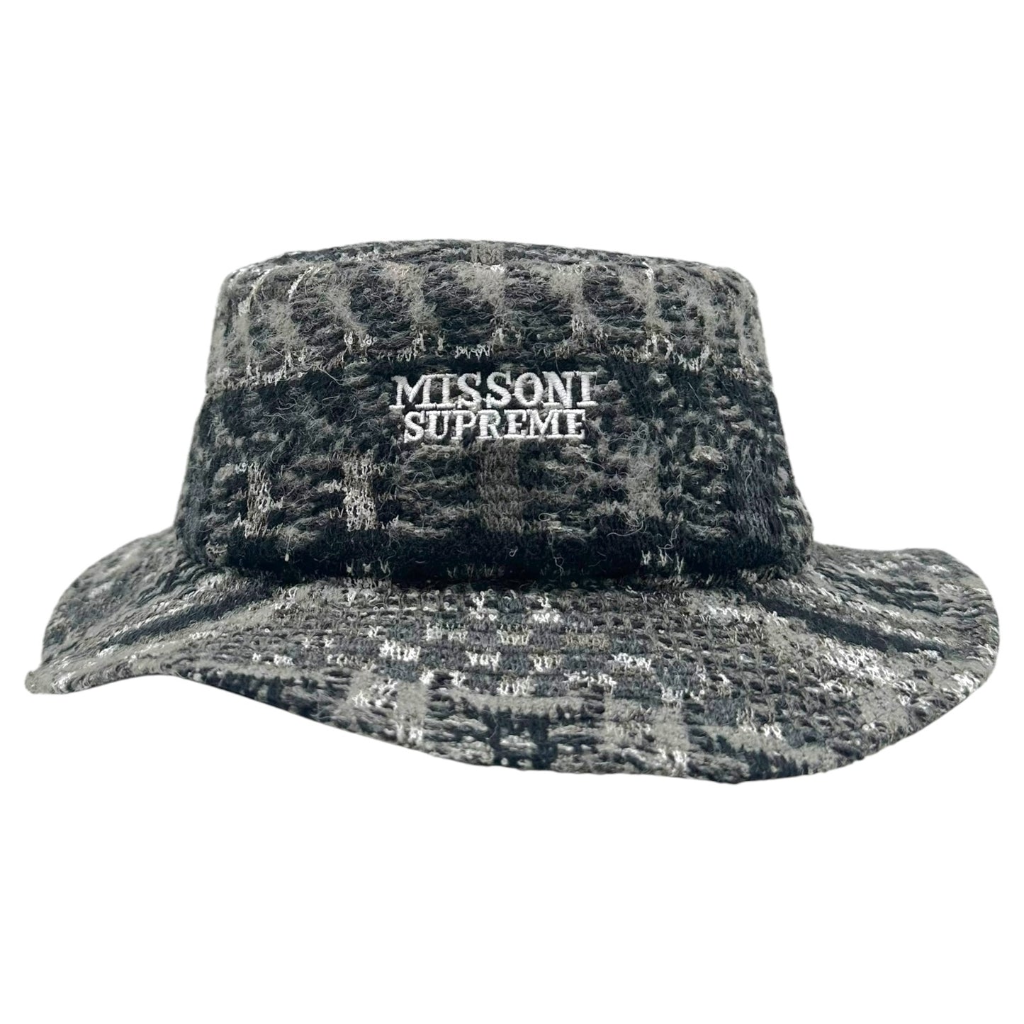 Missoni x Supreme Black & Gray Knit Bucket Hat