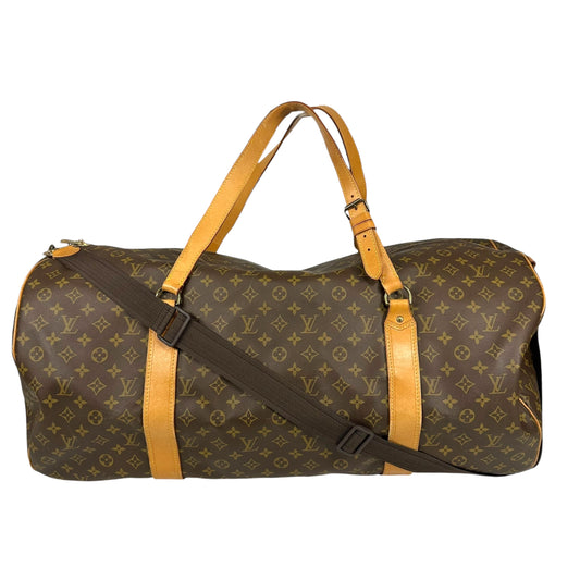 Louis Vuitton Classic Monogram Sac Polochon 60 Duffle Bag - Outfit Repeater