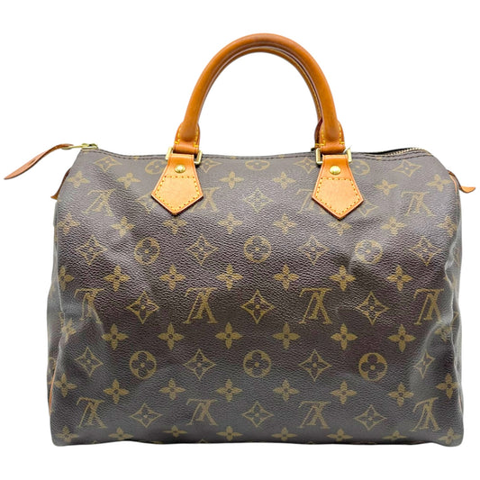 Louis Vuitton Classic Monogram Speedy 30 Handbag