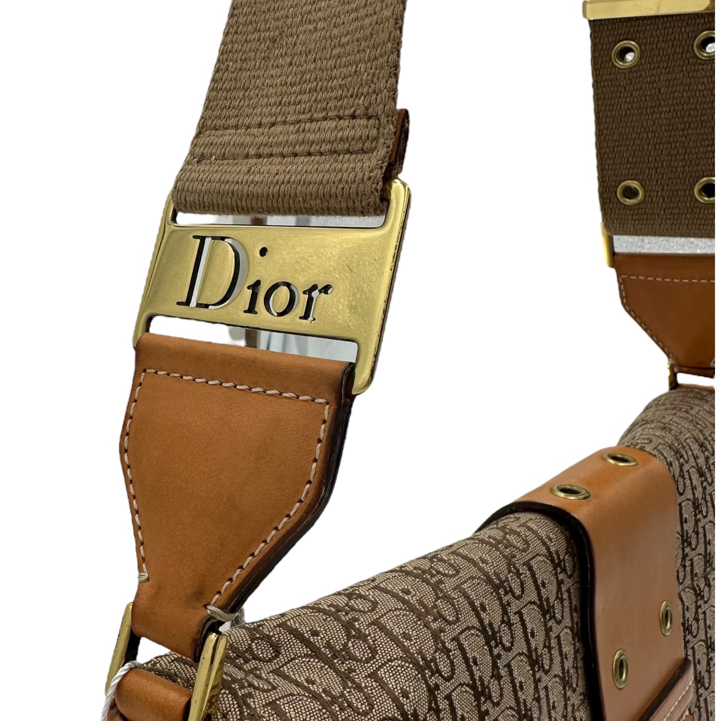 Christian Dior Street Chic Monogram Trotter Crossbody Bag