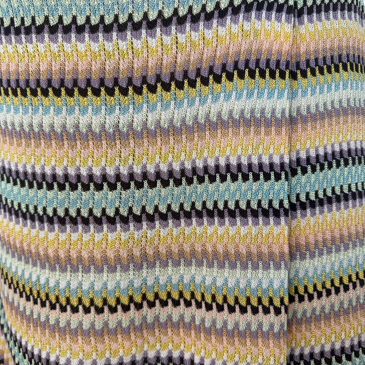 Missoni Multicolor Knit Midi Skirt