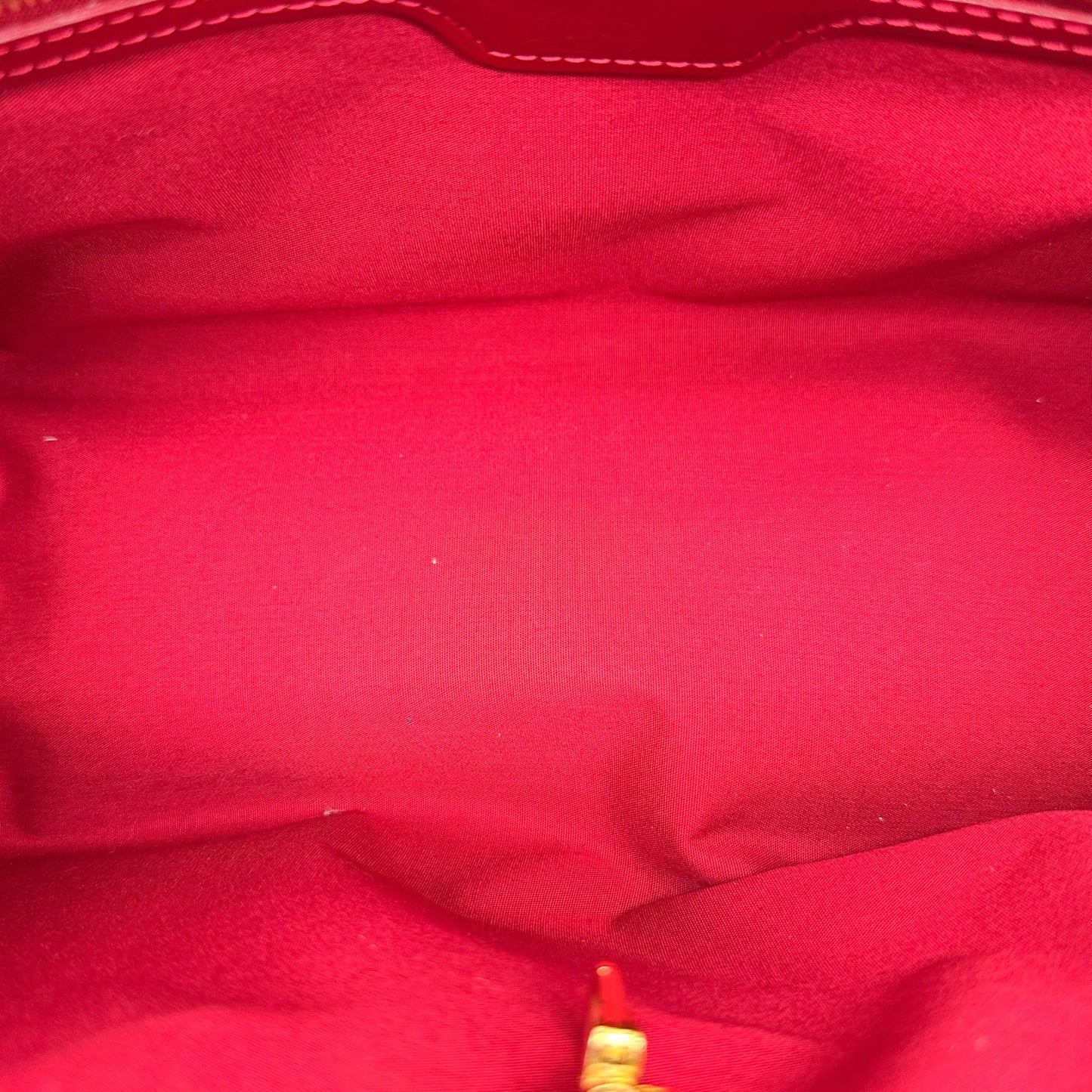 Louis Vuitton Red Vernis Patent Monogram Wilshire Tote Bag