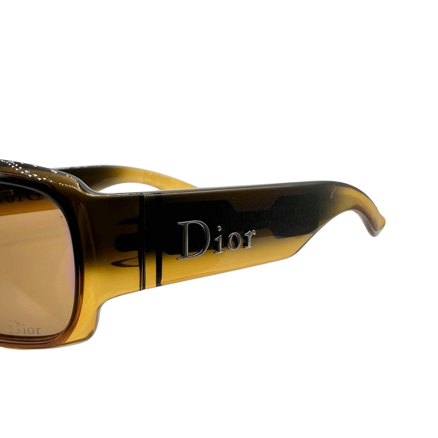 Christian Dior LatinaGirl4 Brown Gradient Rectangle Sunglasses