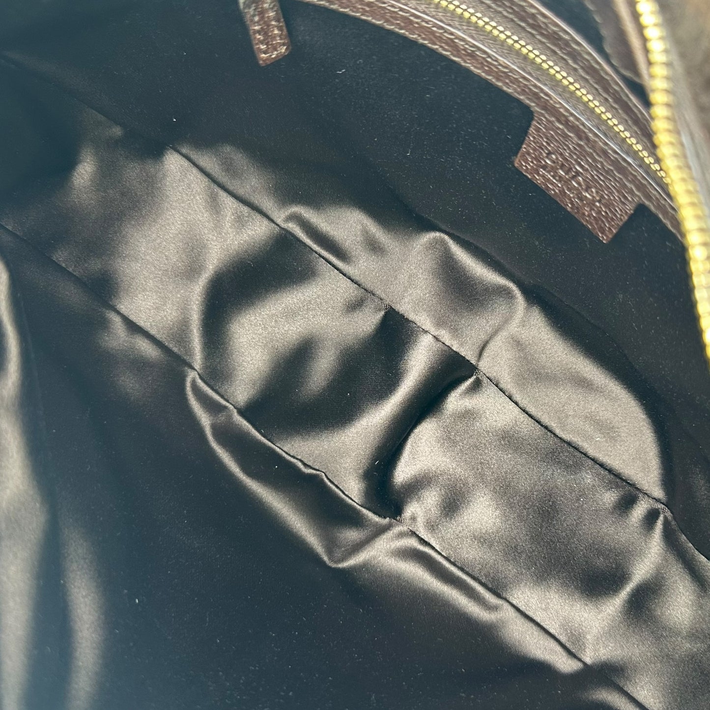 Gucci Brown Fur & Bamboo Crescent Shoulder Bag - Outfit Repeater