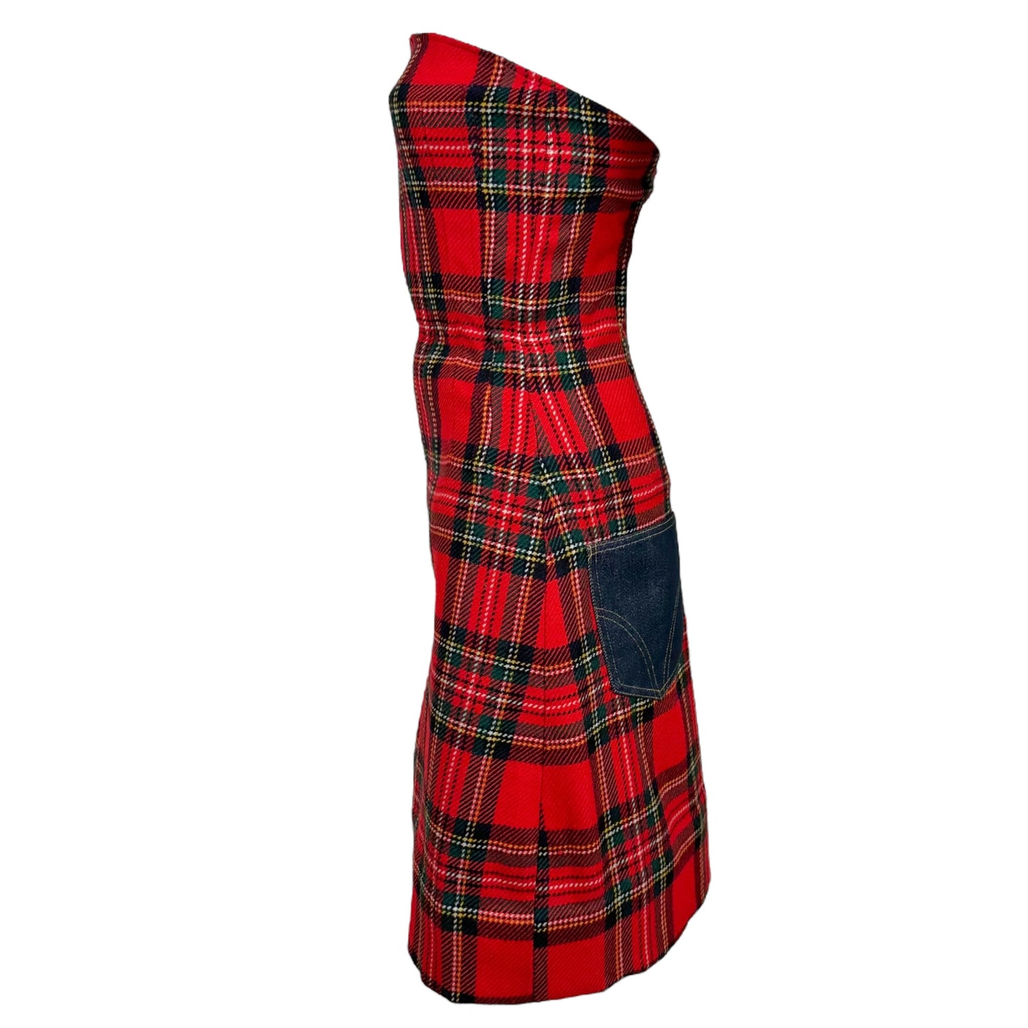 D&G Dolce & Gabbana Tartan F/W 2006 Mini Dress