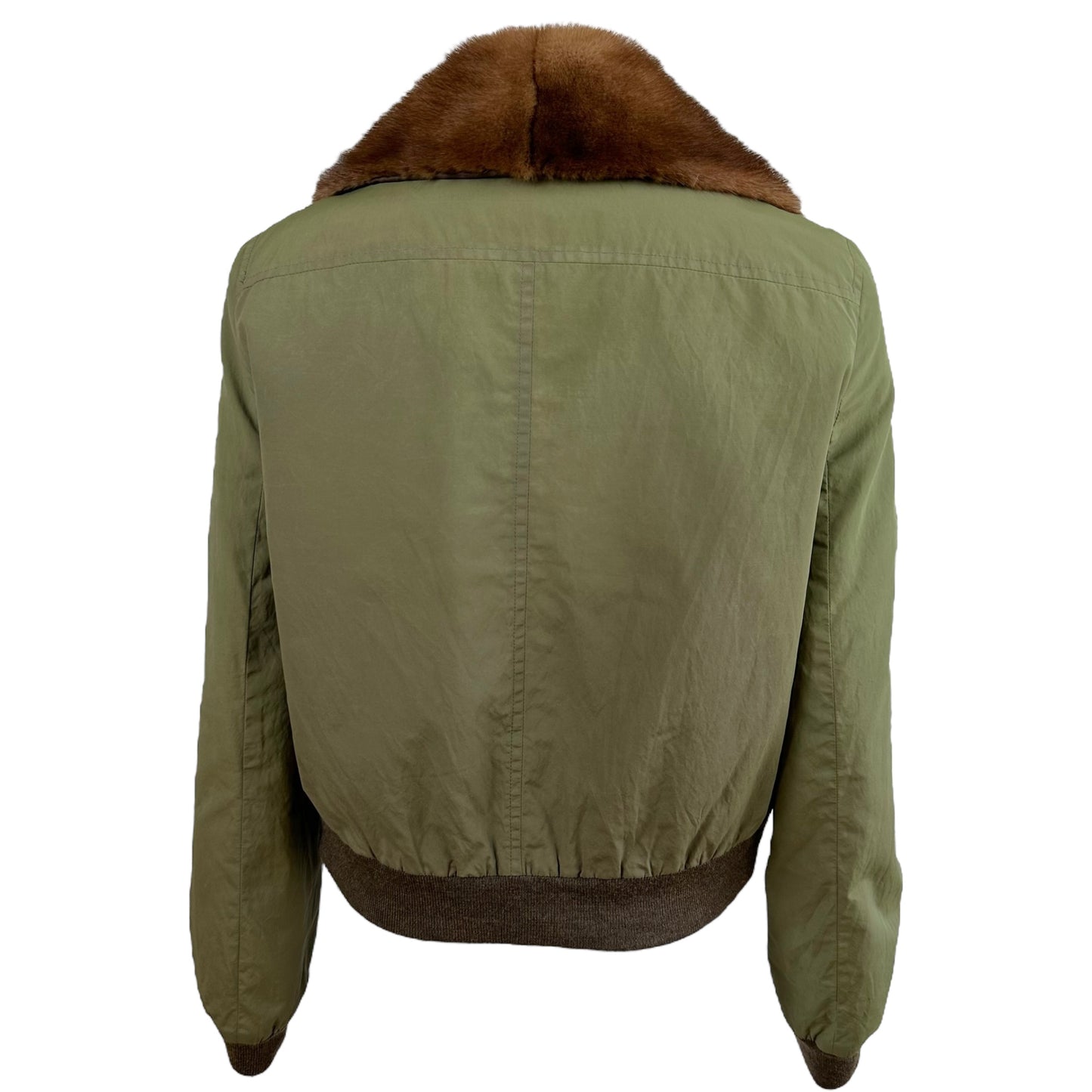 Celine by Michael Kors Fur Trim Bomber Jacket - Outfit Repeater