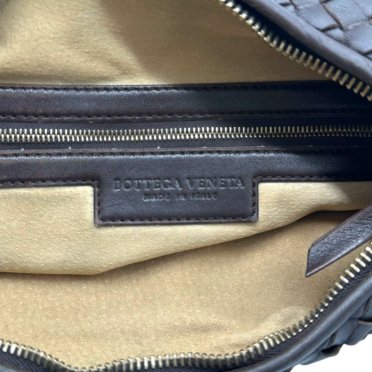 Bottega Veneta Brown Intrecciato Leather Hobo Bag