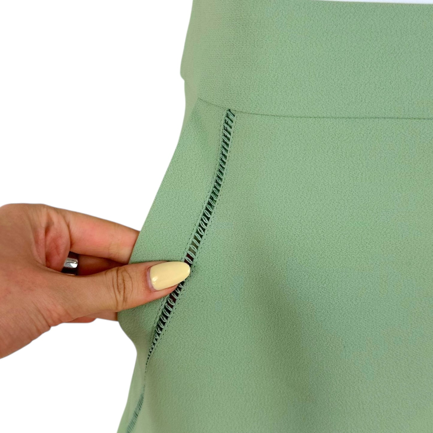 Gucci S/S 2014 Seafoam Green Mini Skirt NEW - Outfit Repeater
