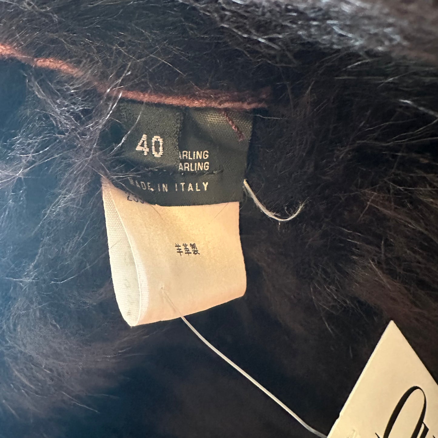 Gucci by Tom Ford 90's Burgundy Shearling Blazer Coat