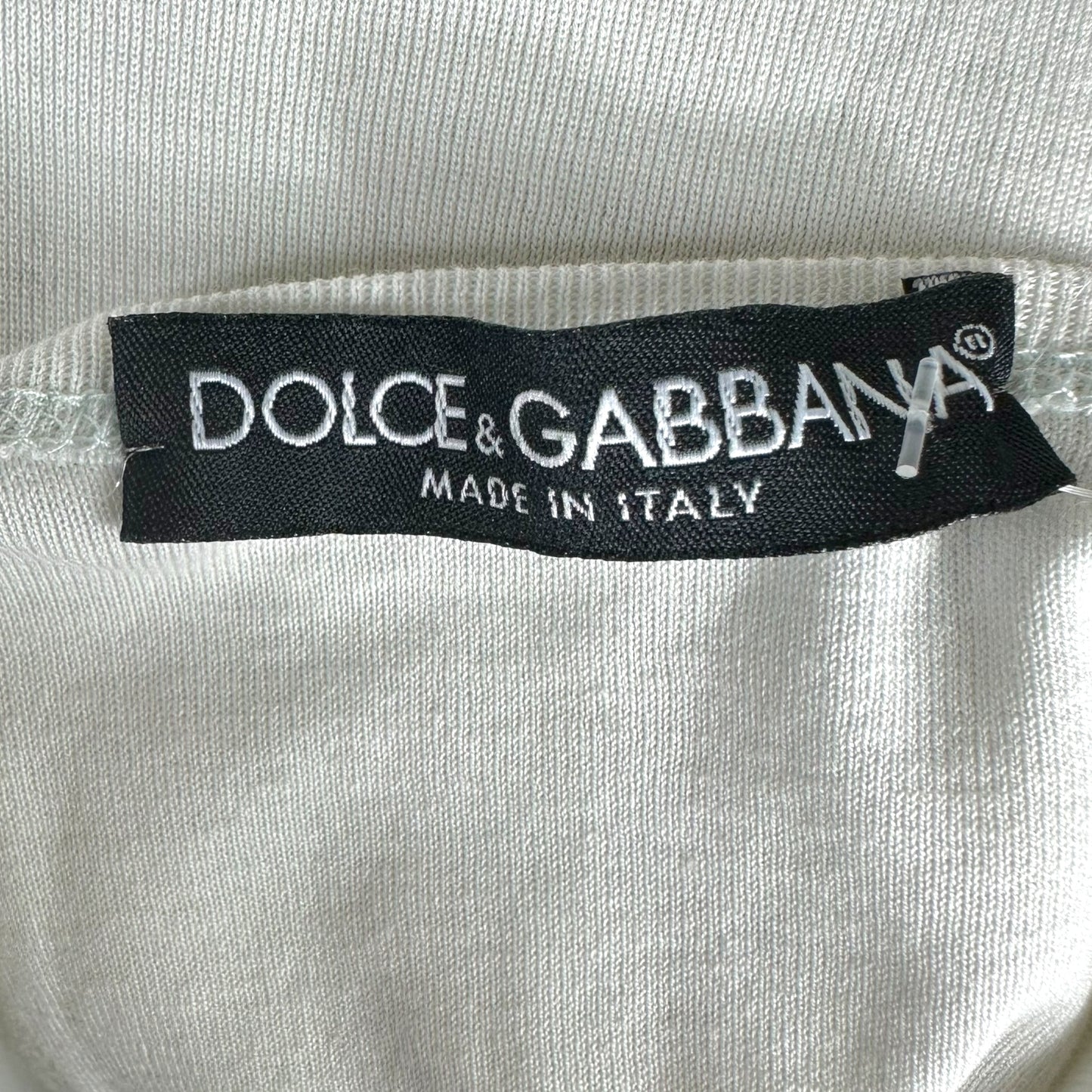 Dolce & Gabbana Gray & Gold Logo Tank