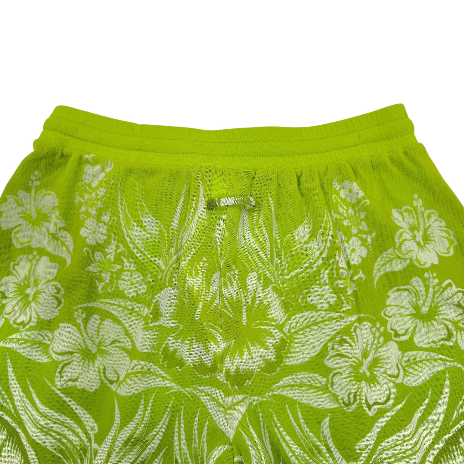 Jean Paul Gaultier Soleil Green & Purple Tropical Print Bermuda Shorts - Outfit Repeater