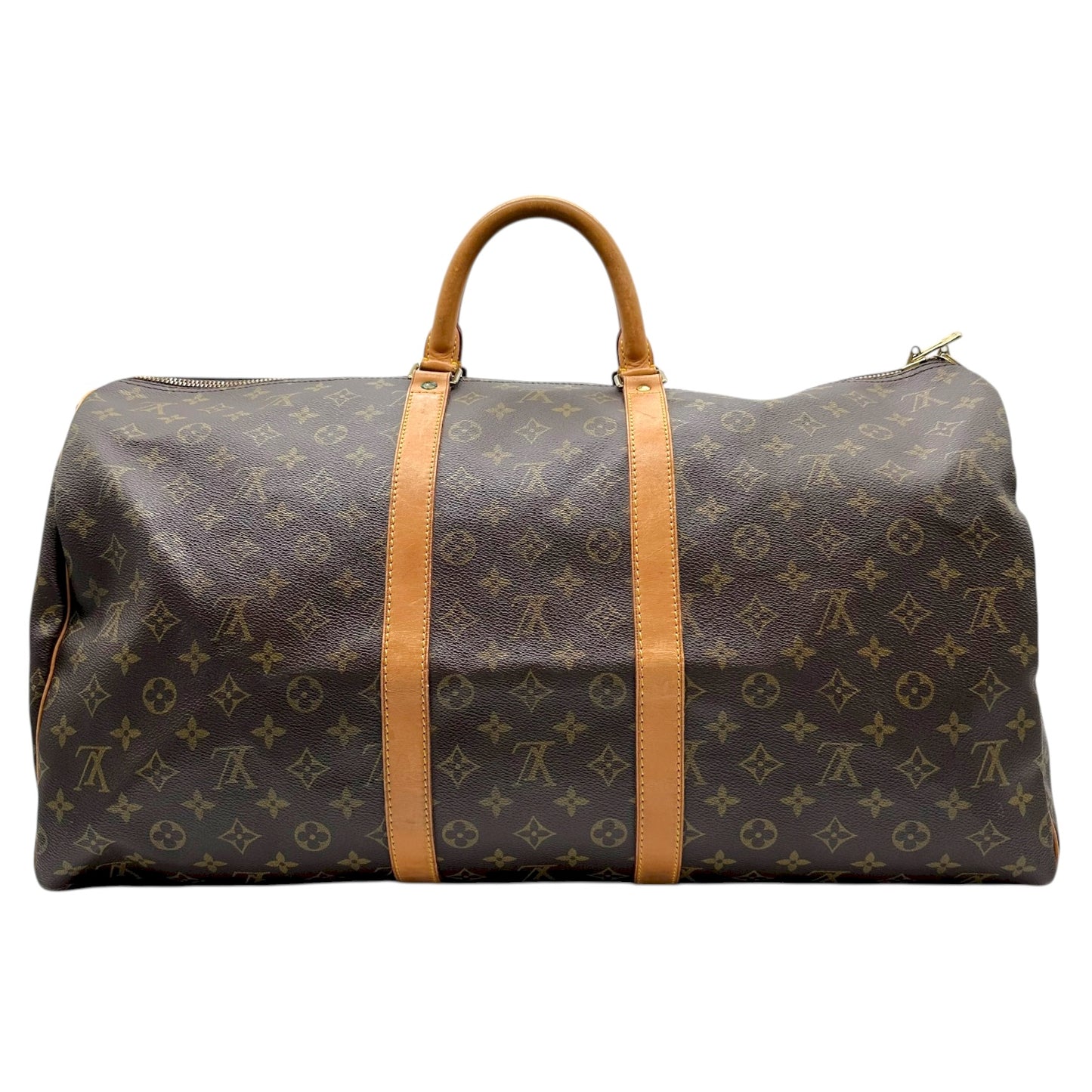 Louis Vuitton Classic Monogram Bandouliere 55 Duffle Bag